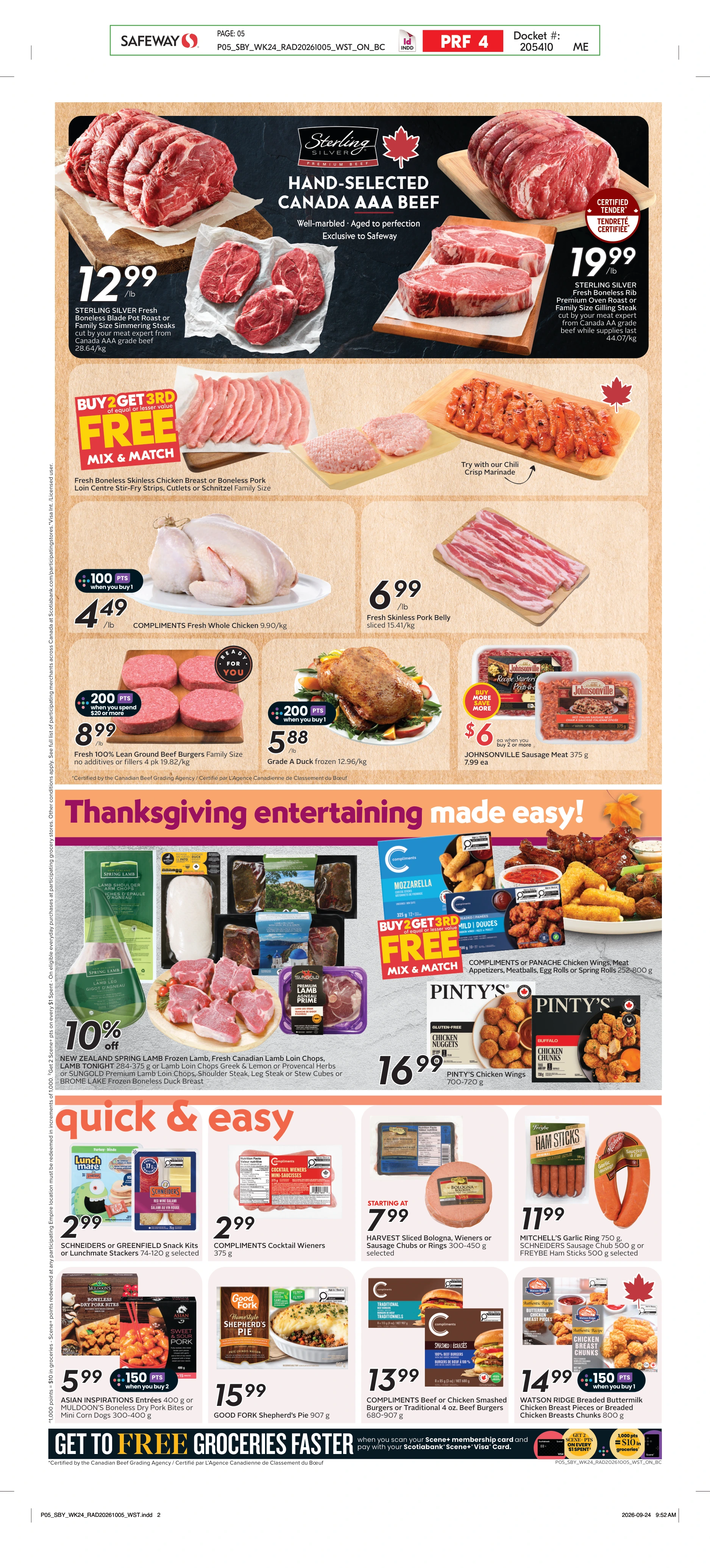 Safeway BC Weekly eFlyer 10/08 -10/14 - Page 7
