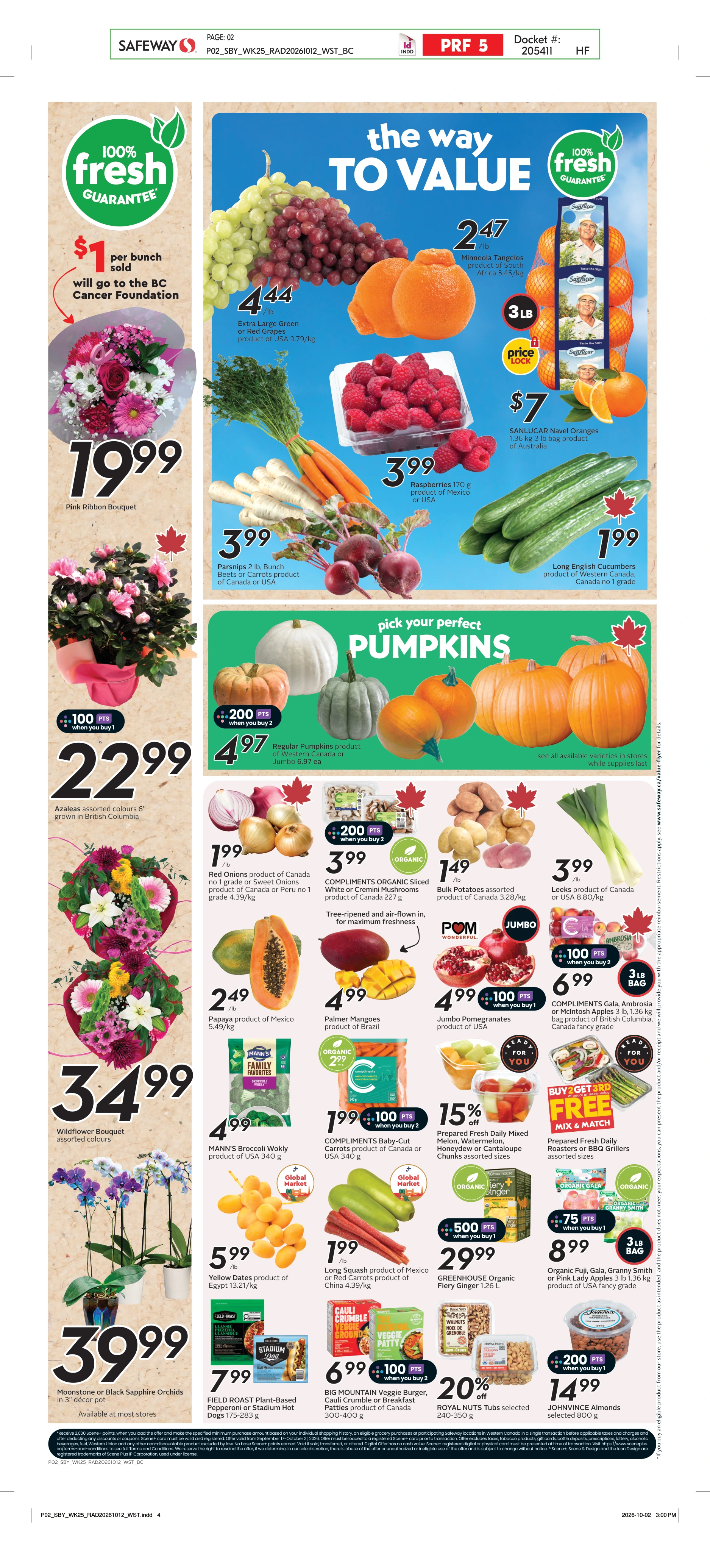 Safeway BC Weekly eFlyer 10/15 -10/21 - Page 3