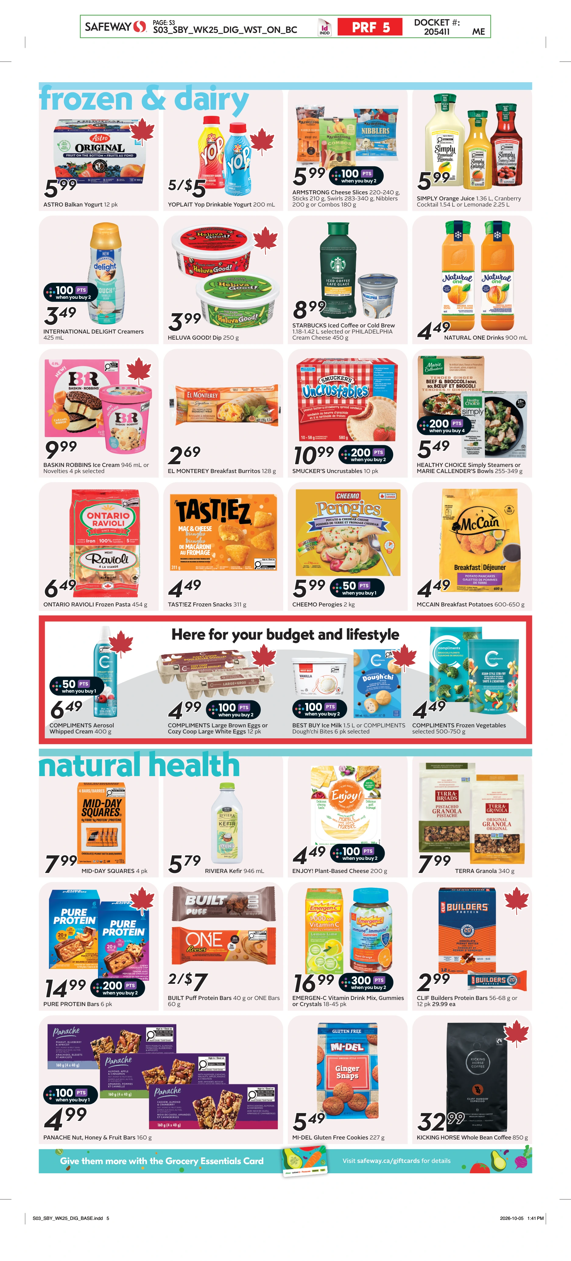 Safeway BC Weekly eFlyer 10/15 -10/21 - Page 9