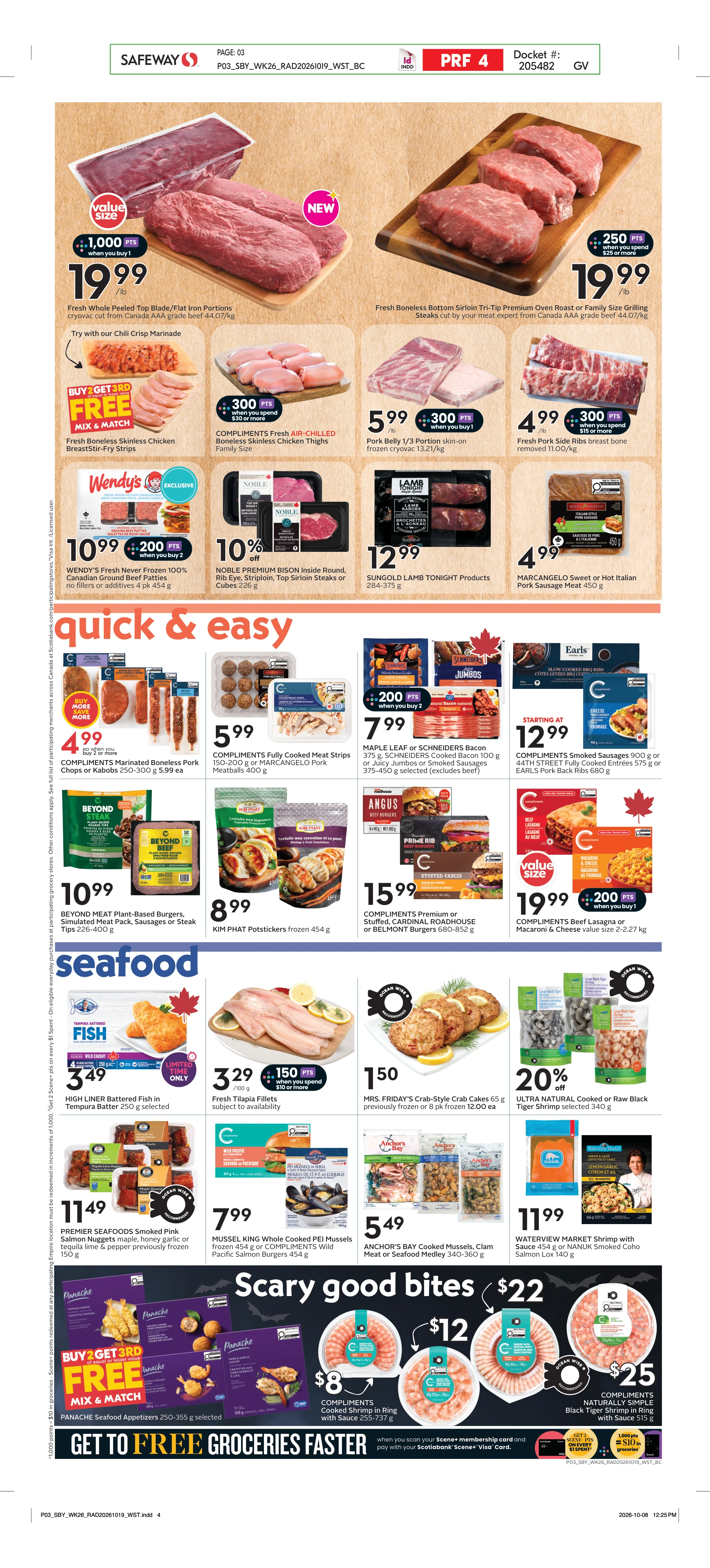 Safeway BC Weekly eFlyer 10/22 -10/28 - Page 4