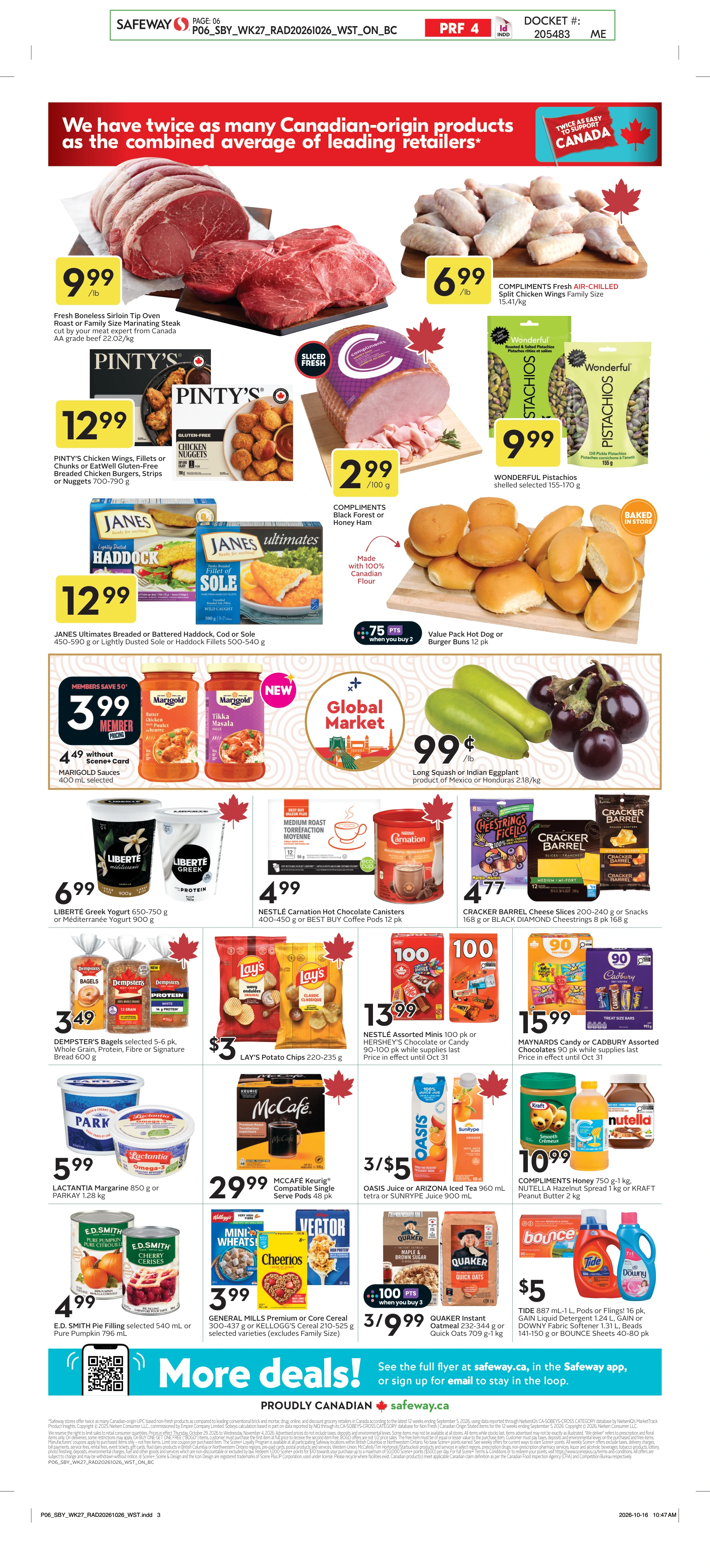 Safeway BC Weekly eFlyer 10/29-11/04 - Page 4
