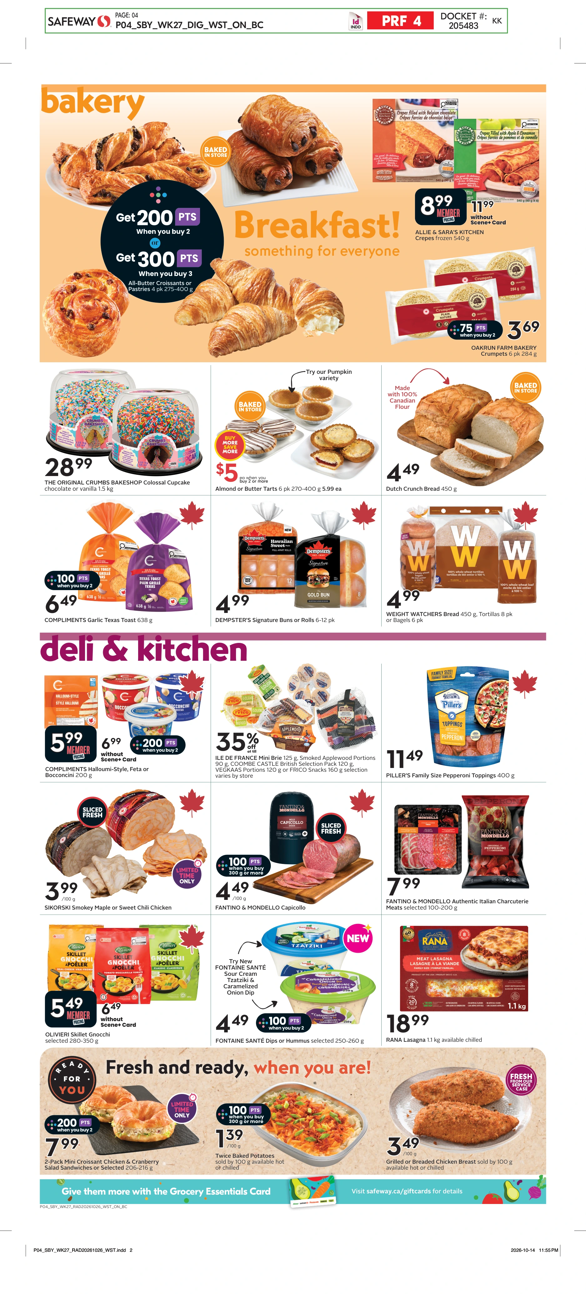 Safeway BC Weekly eFlyer 10/29-11/04 - Page 8