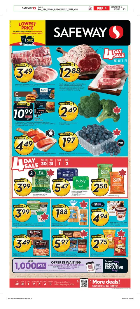 Weekly eFlyer 07/30 - 08/05