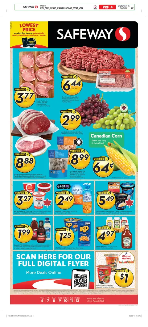 Weekly eFlyer 08/06 - 08/12