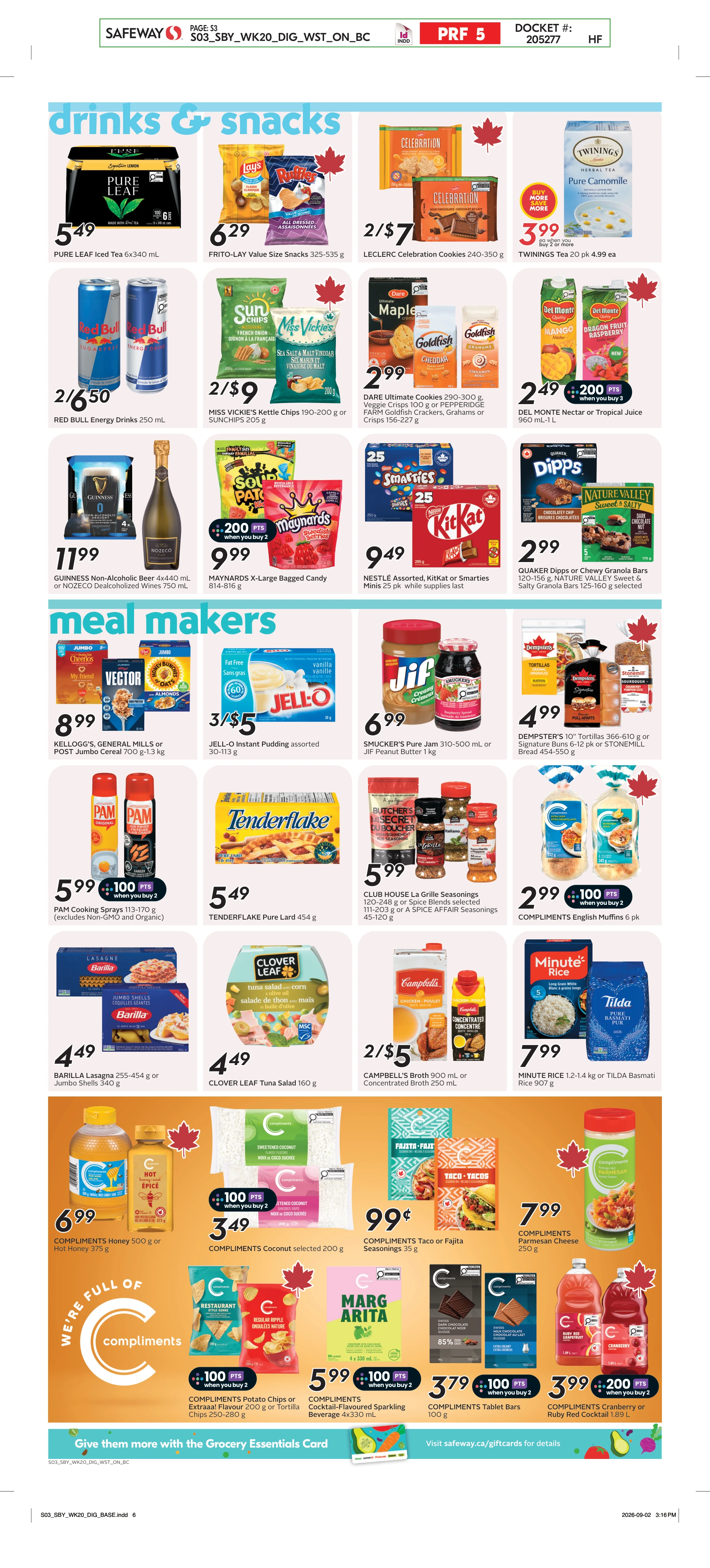 Safeway SK Weekly eFlyer 09/10 - 09/16 - Page 12