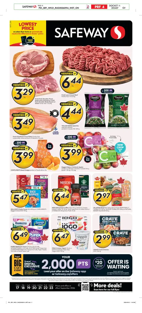 Weekly eFlyer 09/17 - 09/23