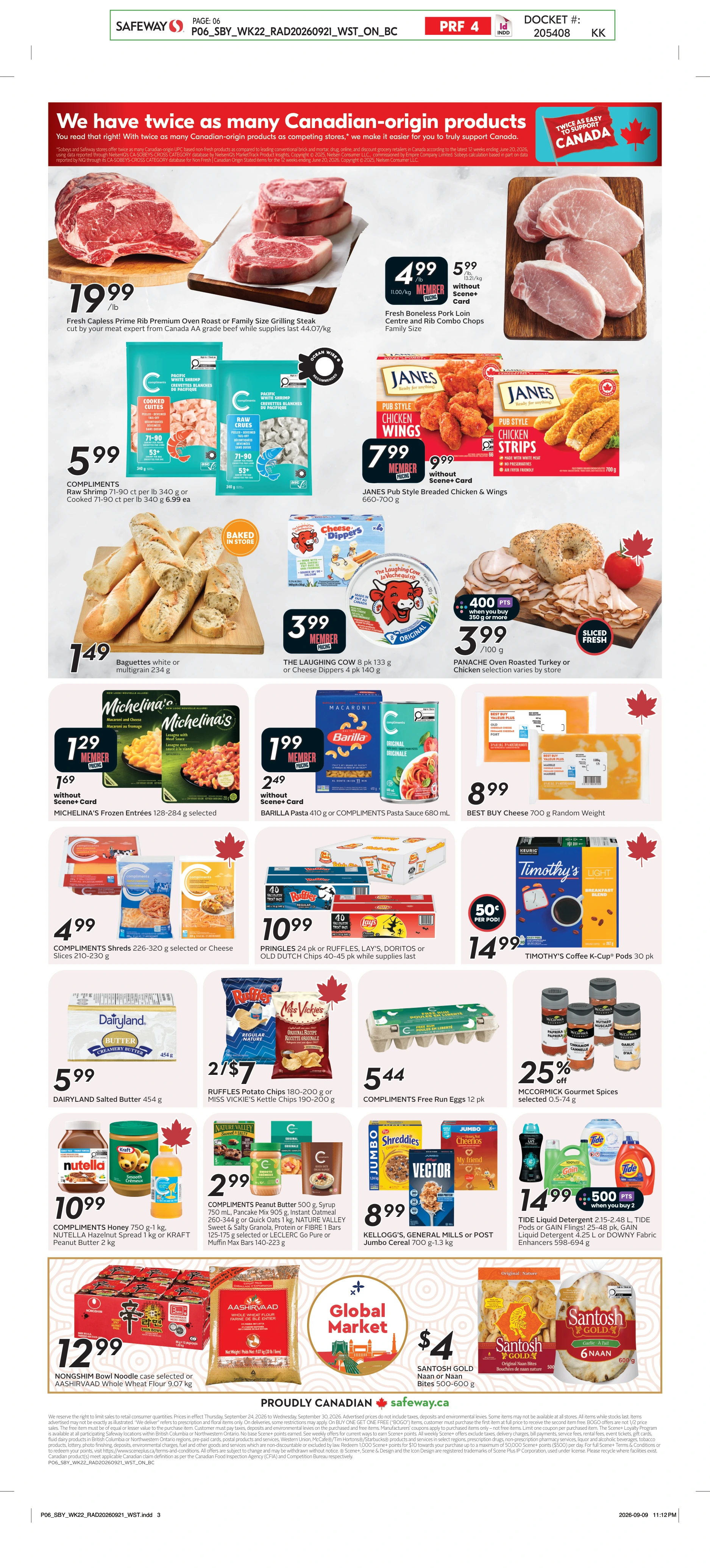 Safeway SK Weekly eFlyer 09/24 - 09/30 - Page 3
