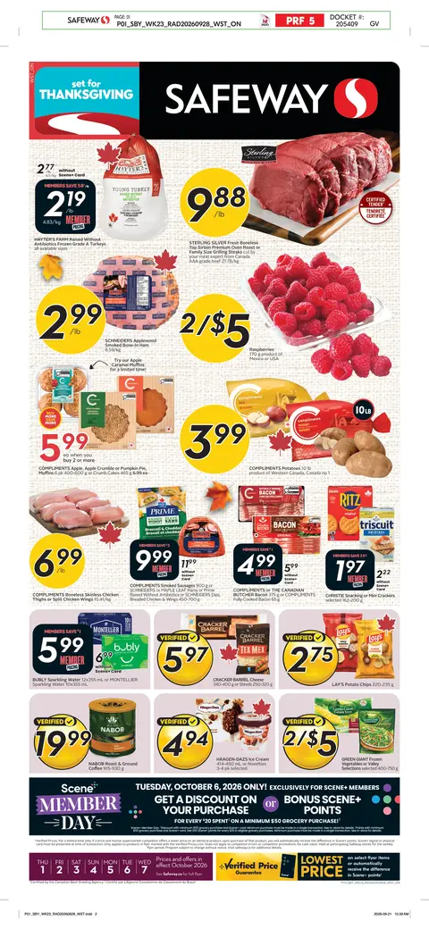 Weekly eFlyer 10/01 - 10/07