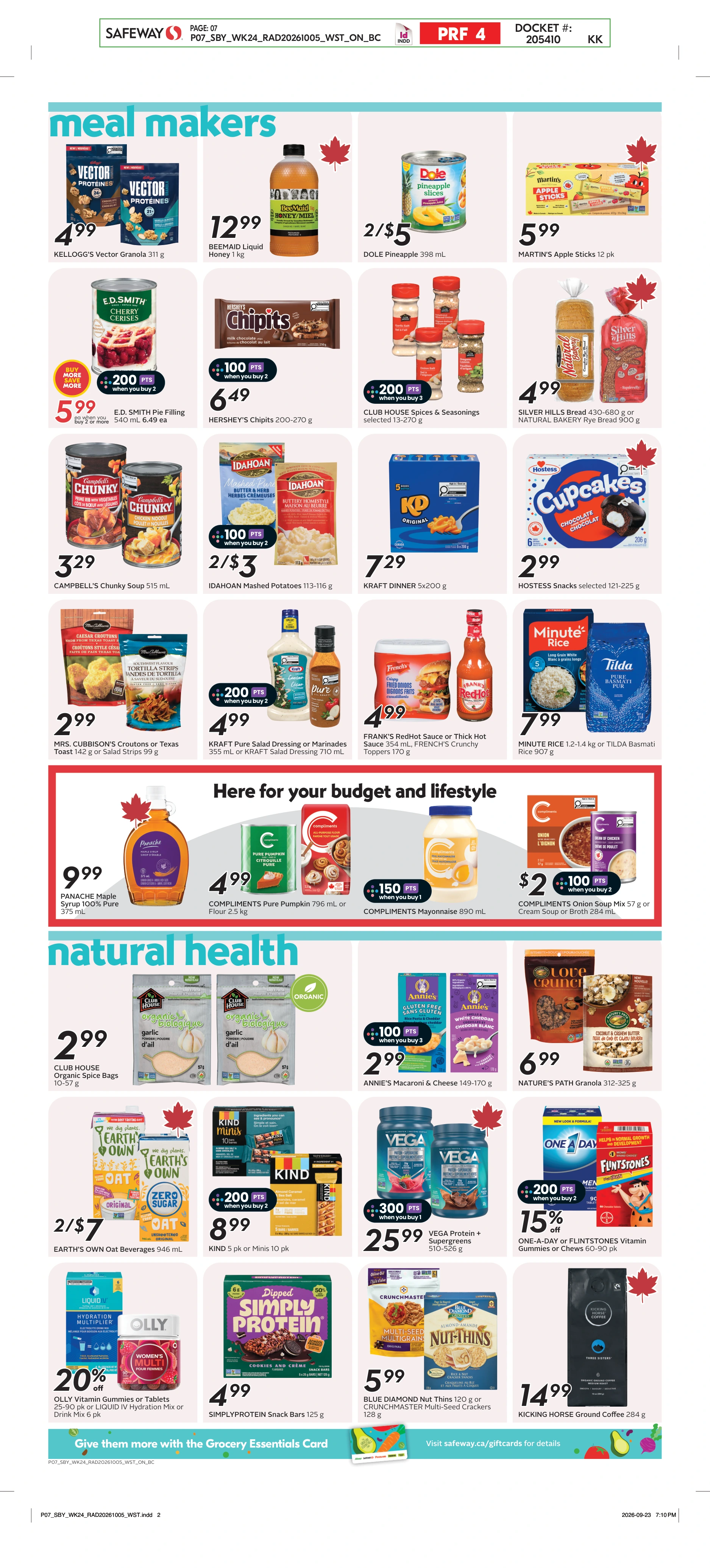 Safeway SK Weekly eFlyer 10/08 -10/14 - Page 9