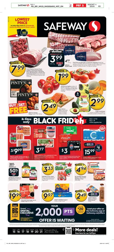 Weekly eFlyer 10/15 -10/21