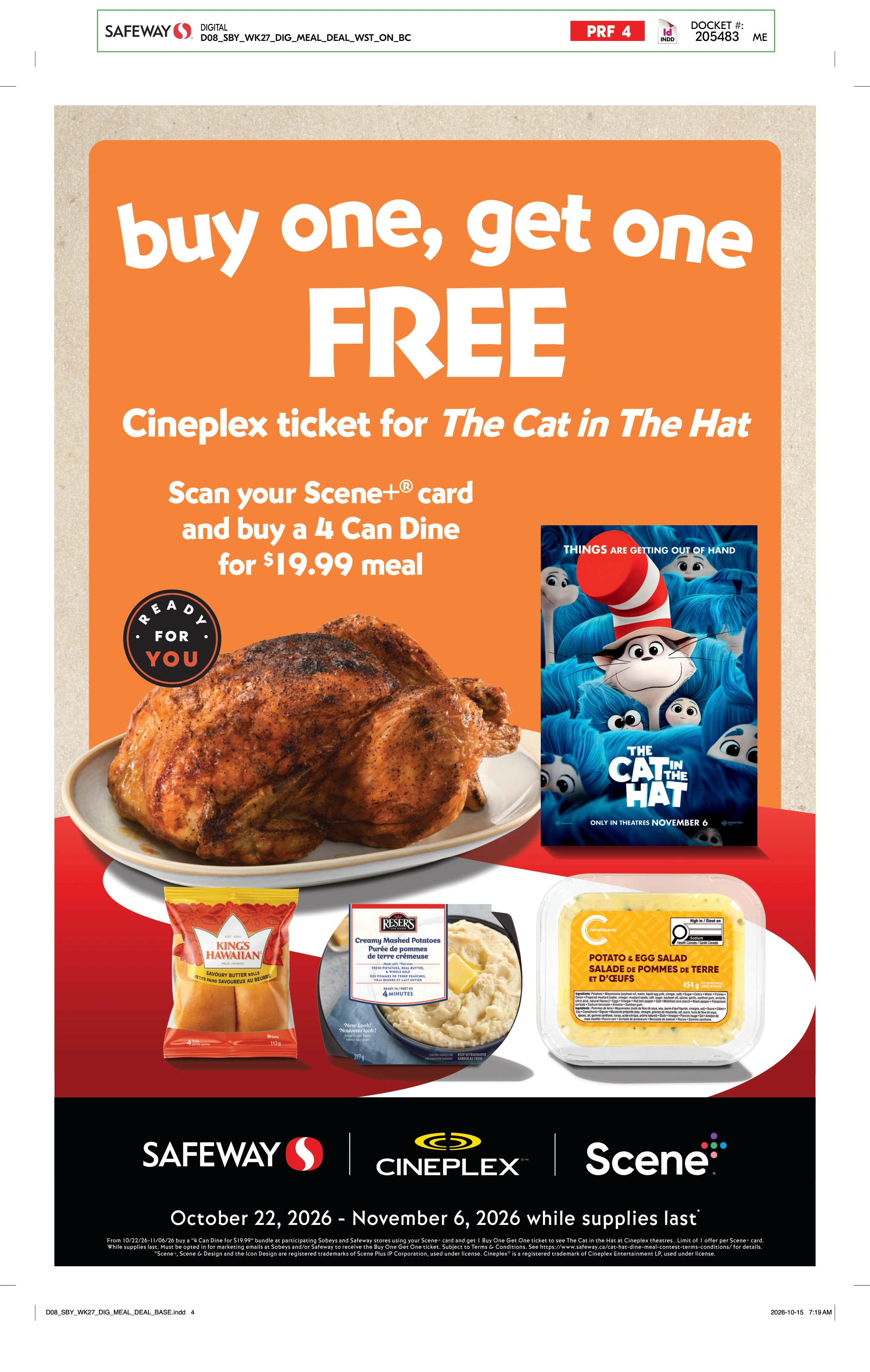 Safeway SK Weekly eFlyer 10/29-11/04 - Page 20