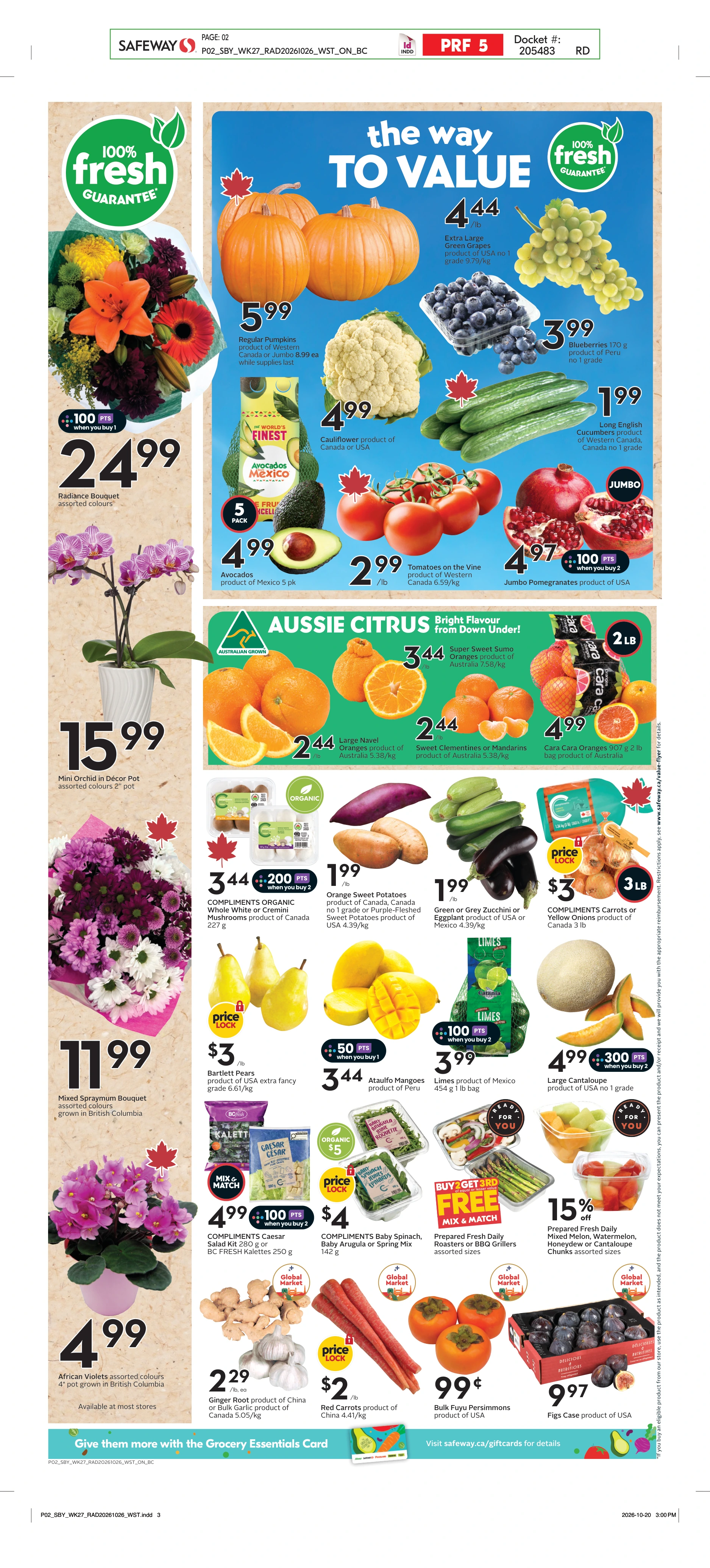 Safeway SK Weekly eFlyer 10/29-11/04 - Page 5