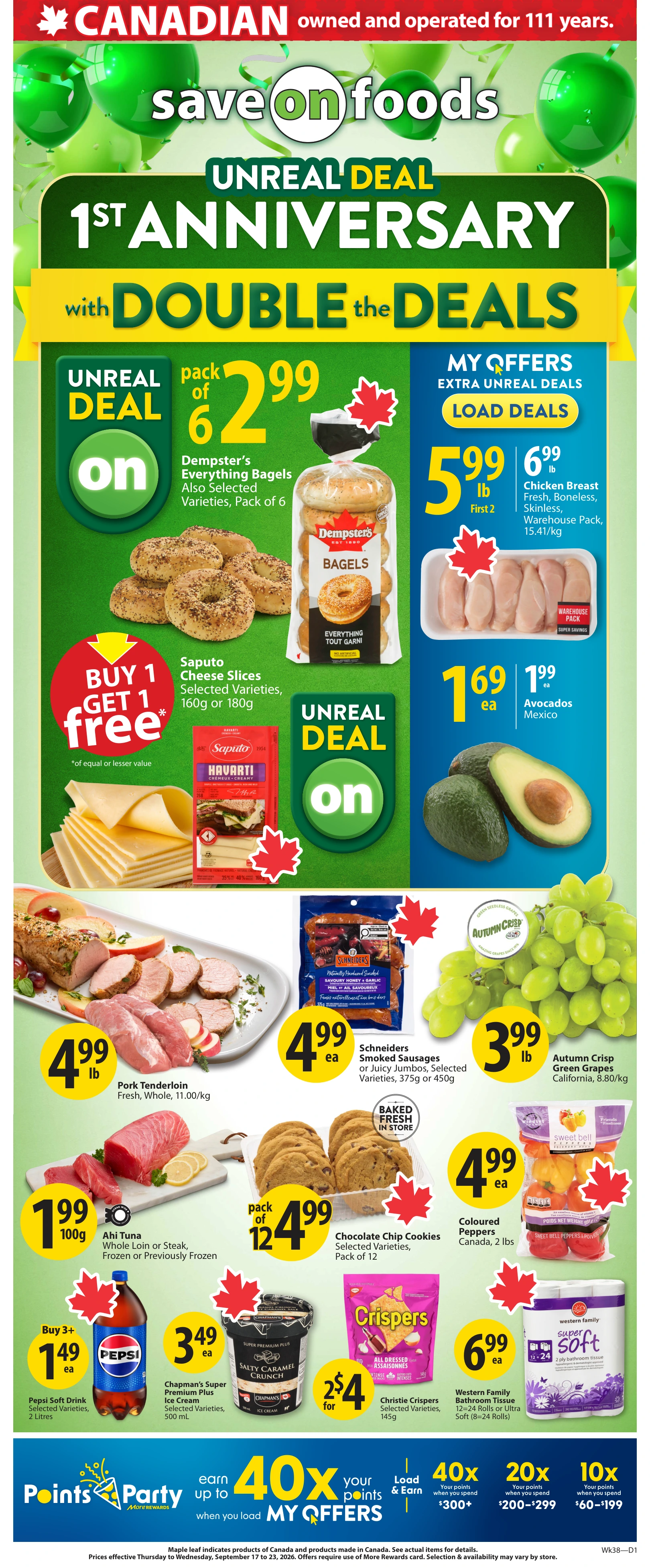 Save on Foods Flyer - Page 1