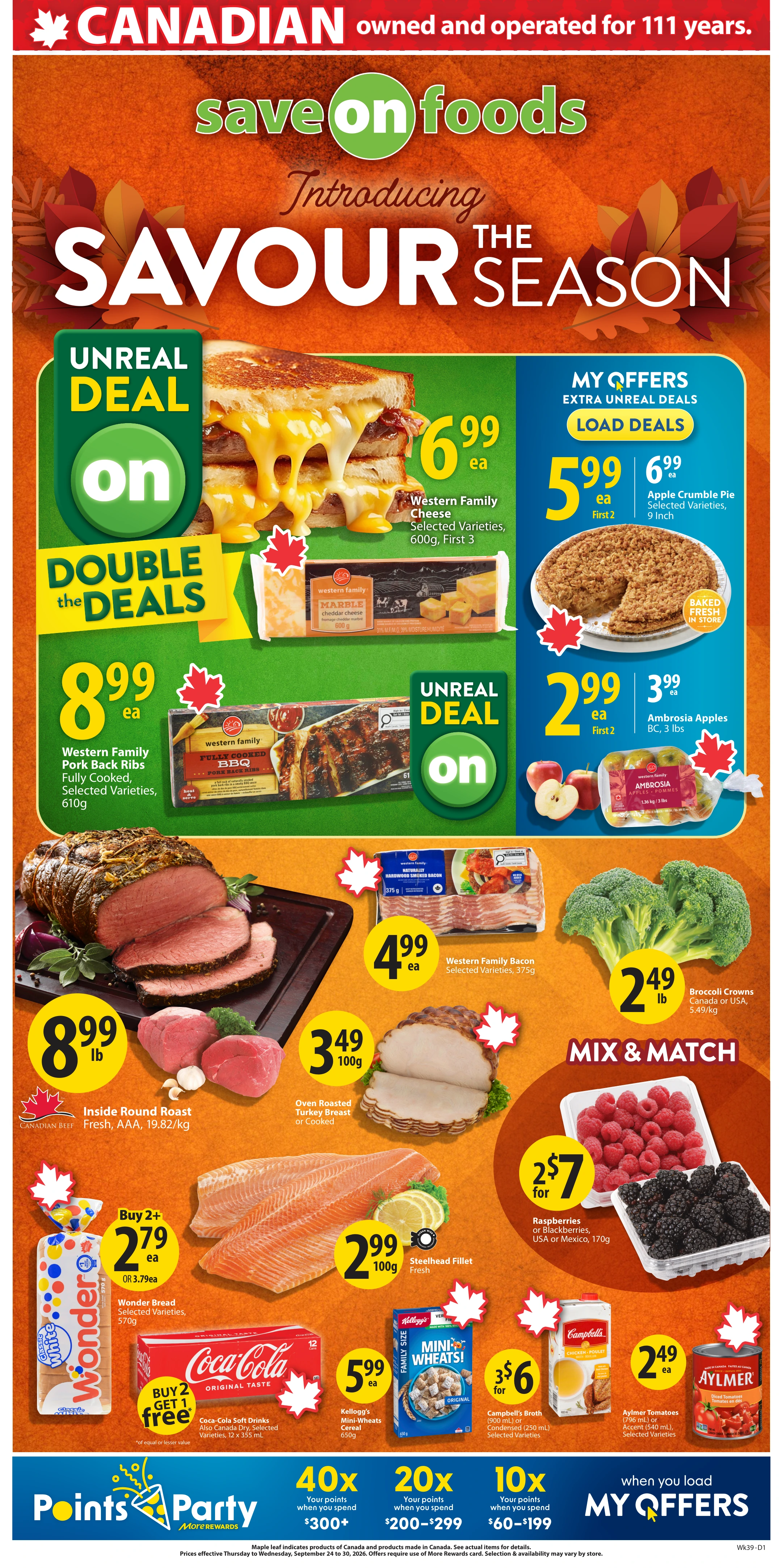 Save on Foods Flyer - Page 1