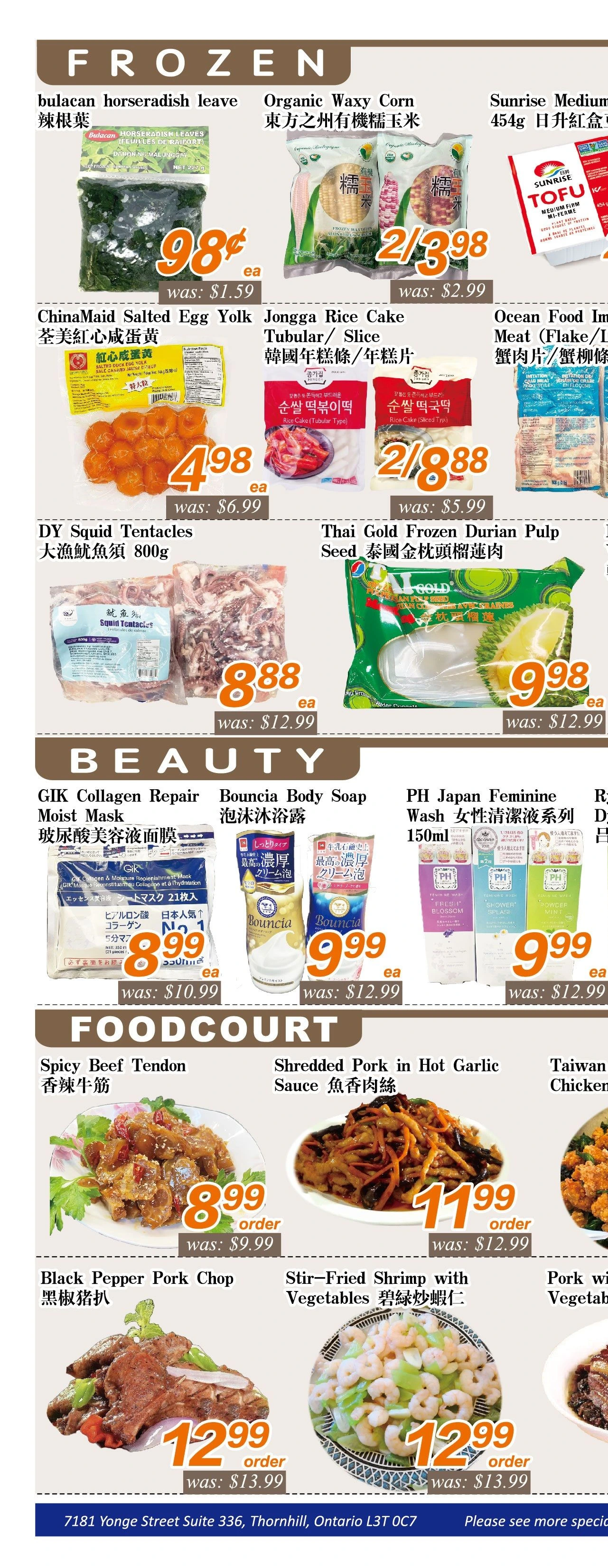 Seasons Foodmart Yonge St Weekly Flyer - Page 3