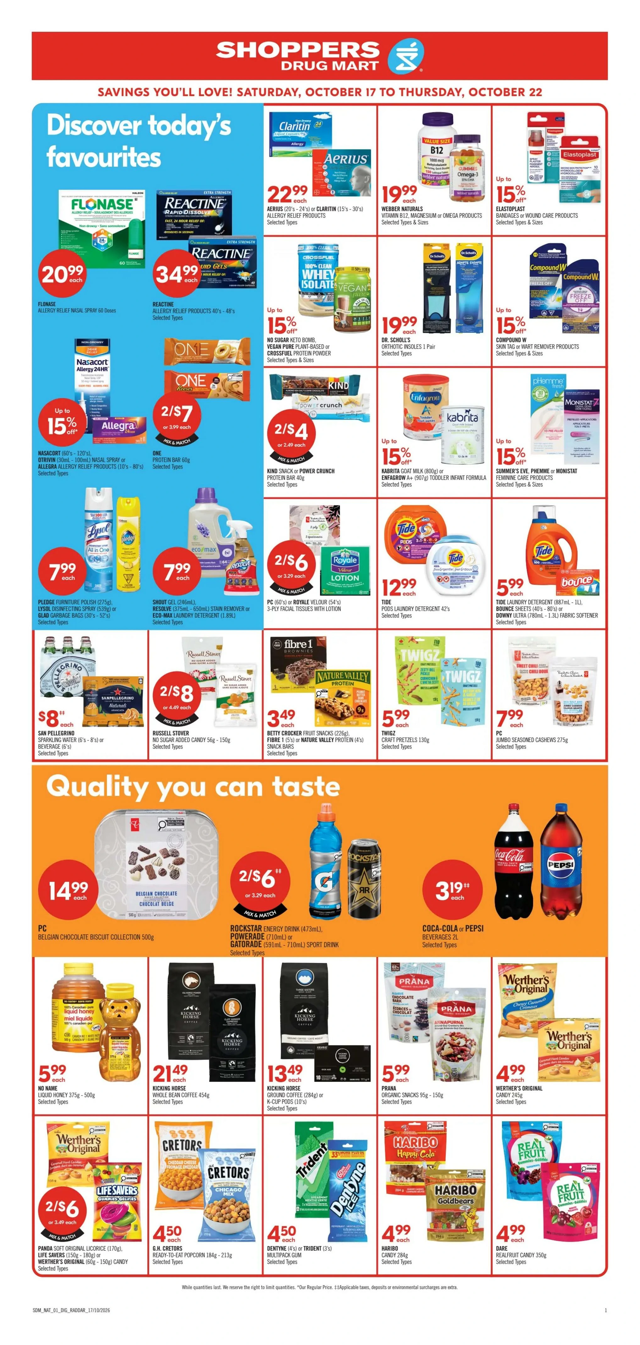 Shoppers Drug Mart Weekly Flyer - Page 22