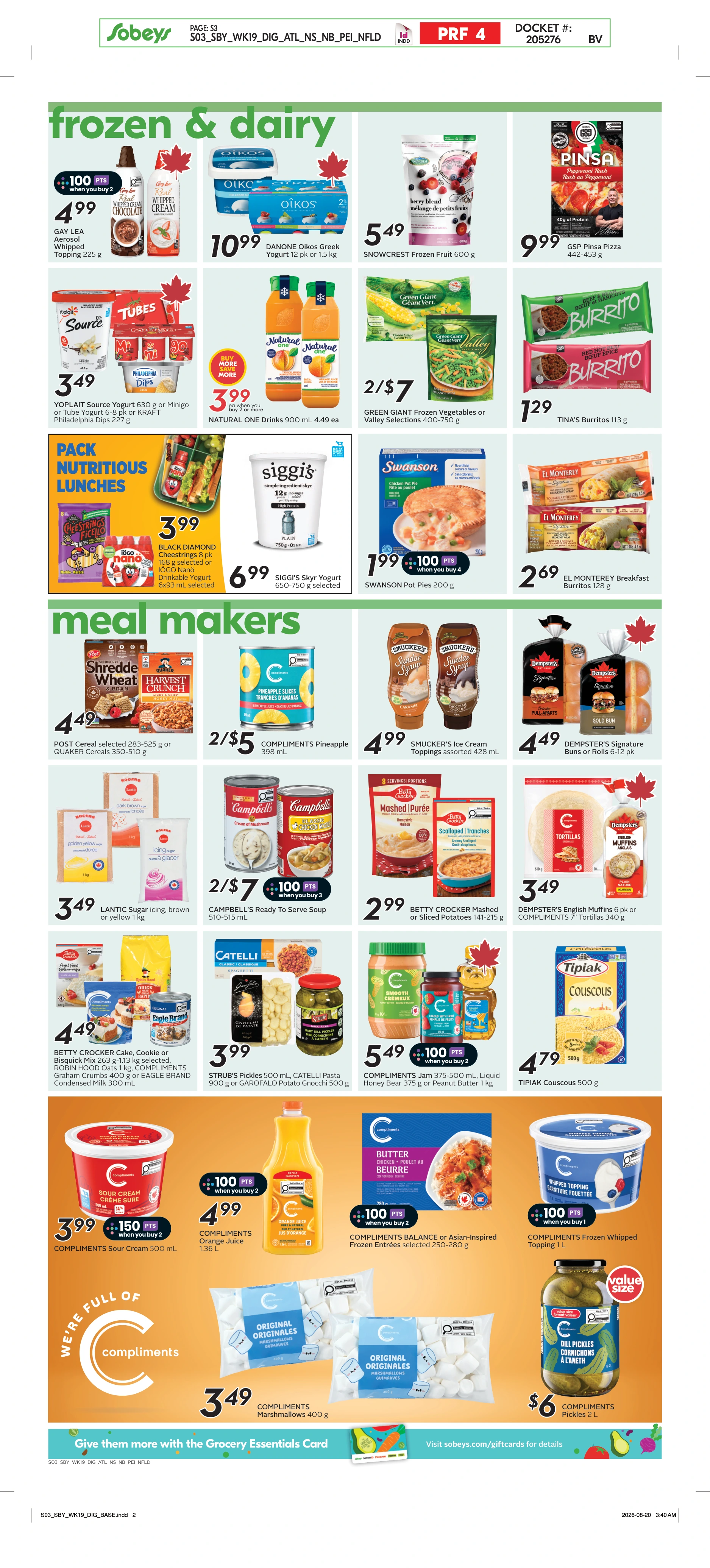 Sobeys Atlantic Weekly eFlyer 09/03 - 09/09 - Page 13