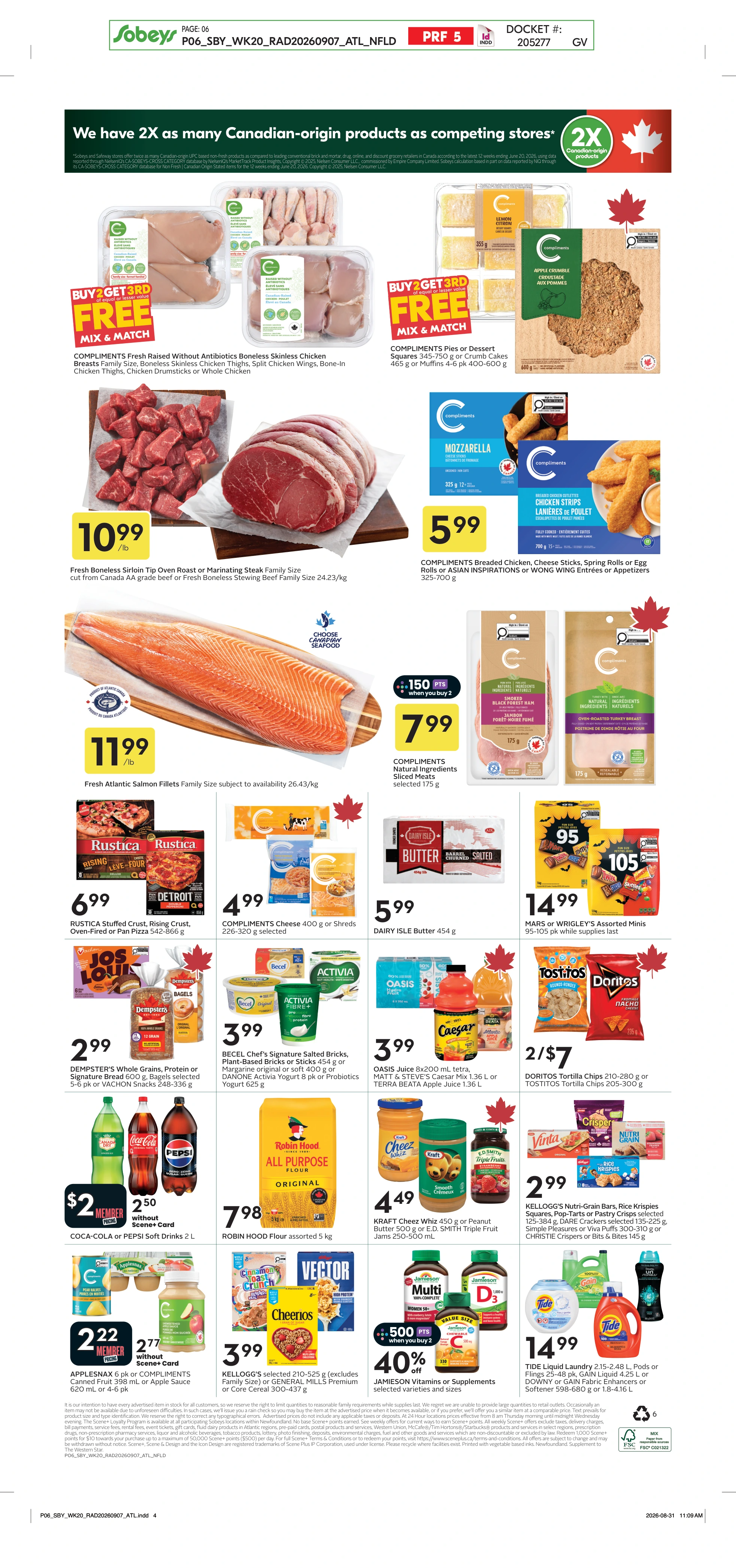 Sobeys Atlantic Weekly eFlyer 09/10 - 09/16 - Page 2