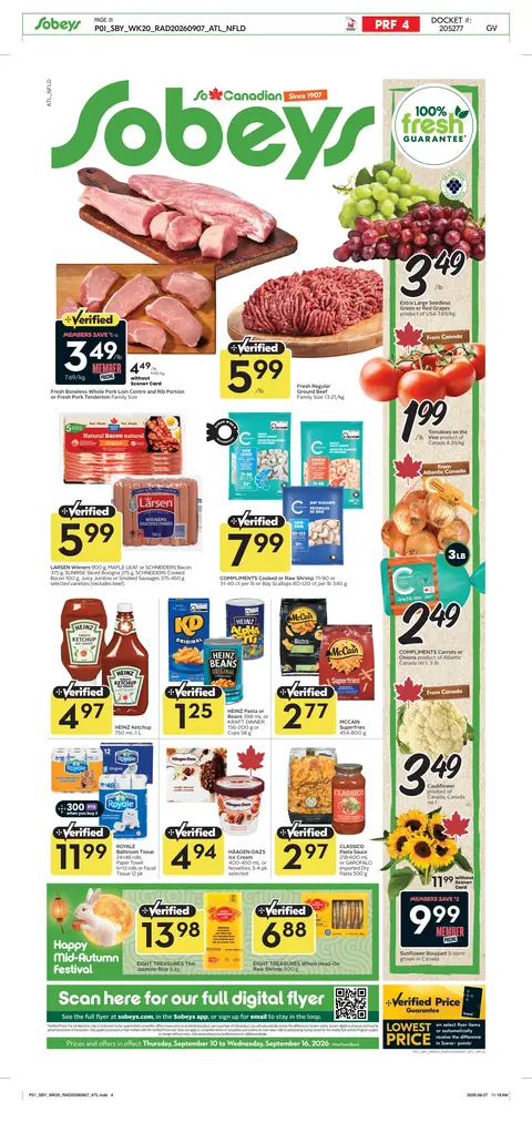 Weekly eFlyer 09/10 - 09/16