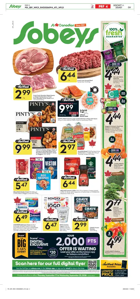 Weekly eFlyer 09/17 - 09/23