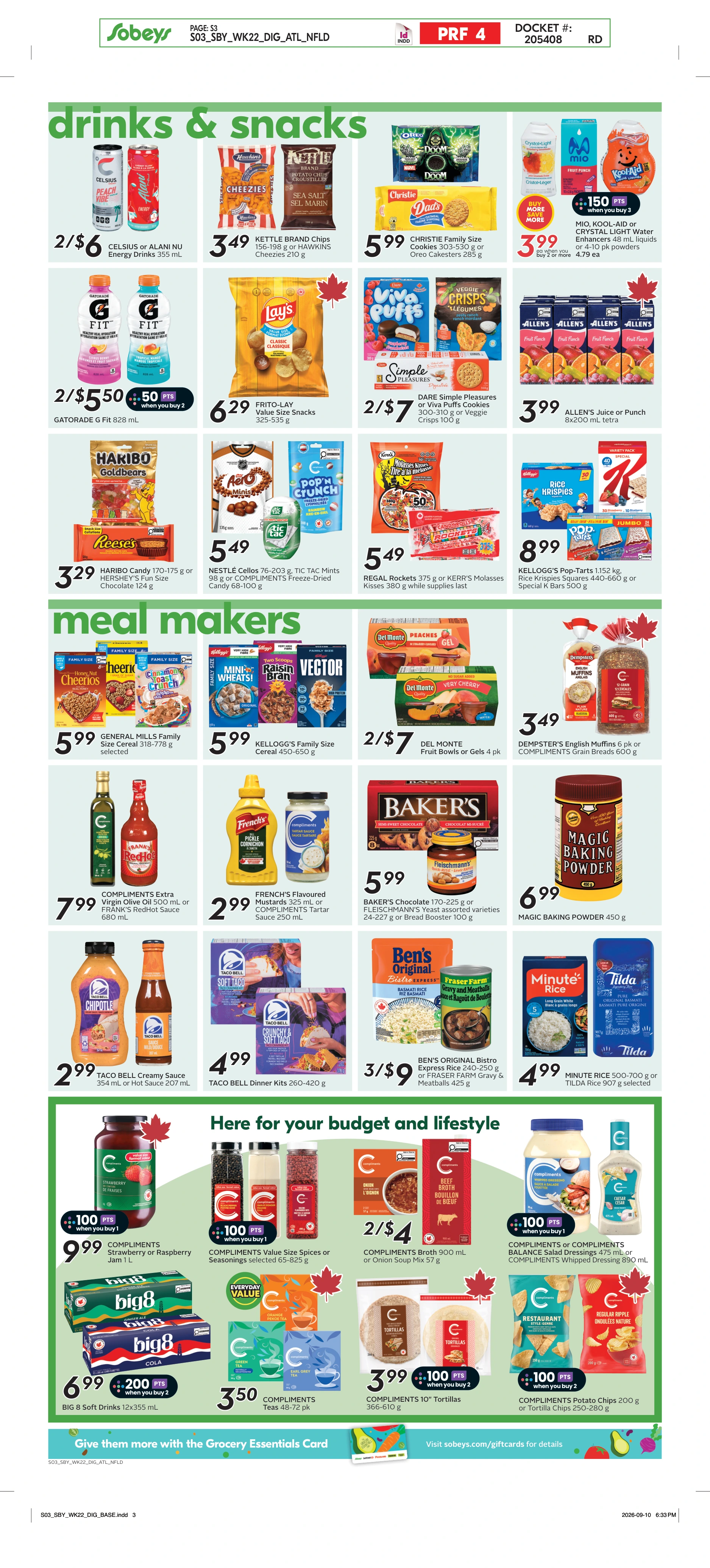 Sobeys Atlantic Weekly eFlyer 09/24 -09/30 - Page 9