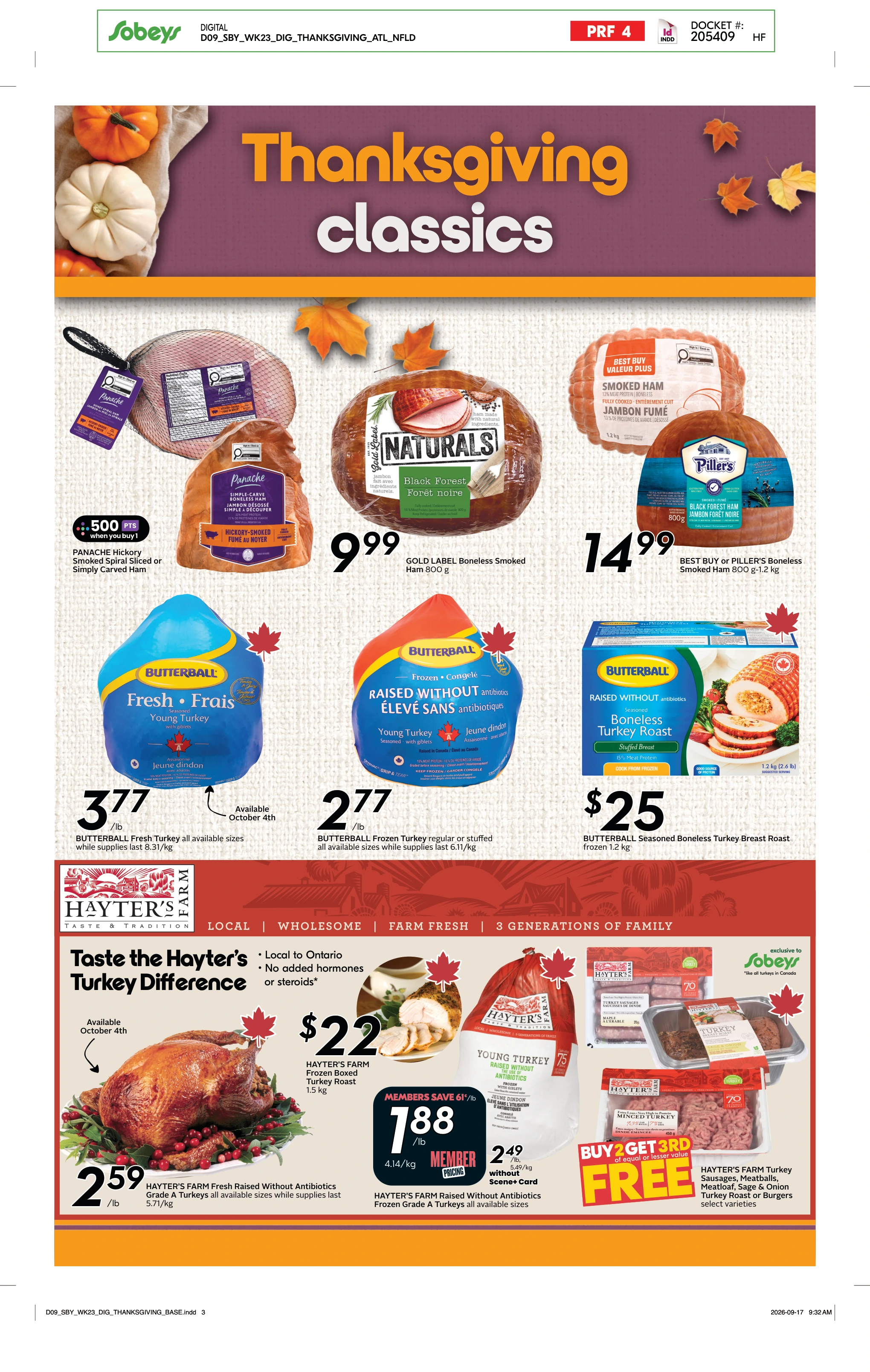 Sobeys Atlantic Weekly eFlyer 10/01 -10/07 - Page 22