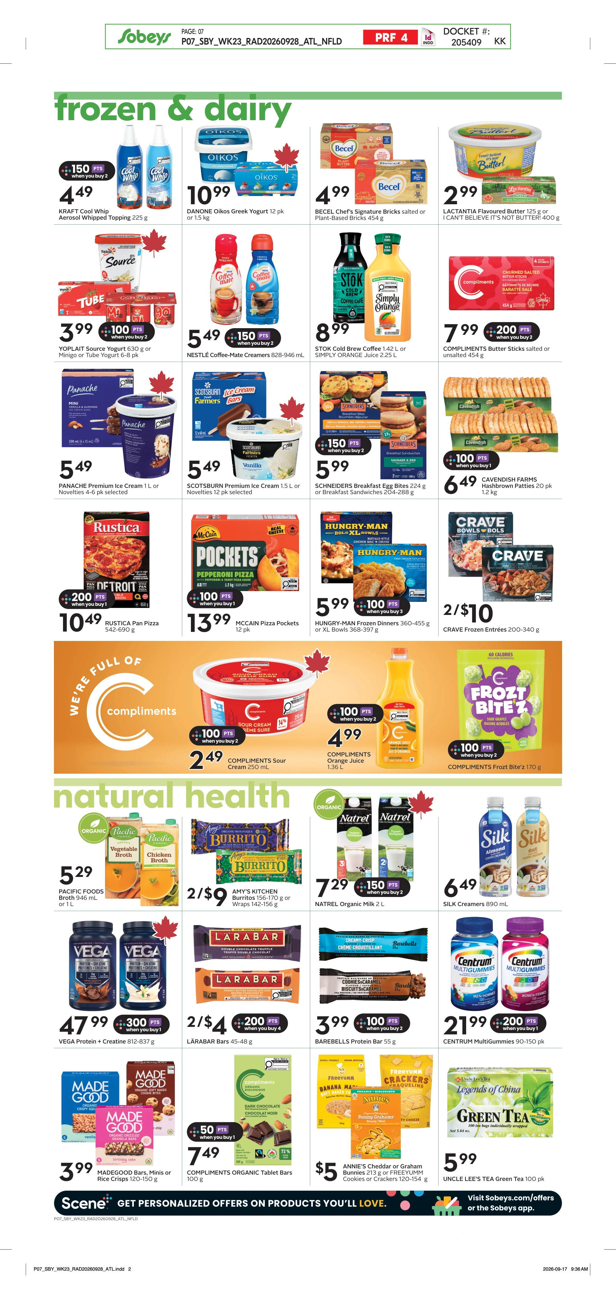 Sobeys Atlantic Weekly eFlyer 10/01 -10/07 - Page 9