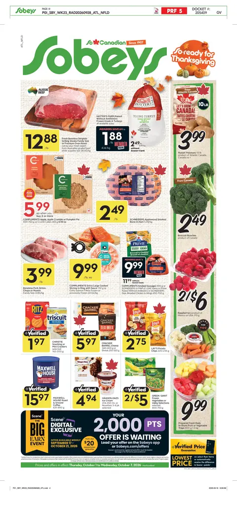 Weekly eFlyer 10/01 -10/07