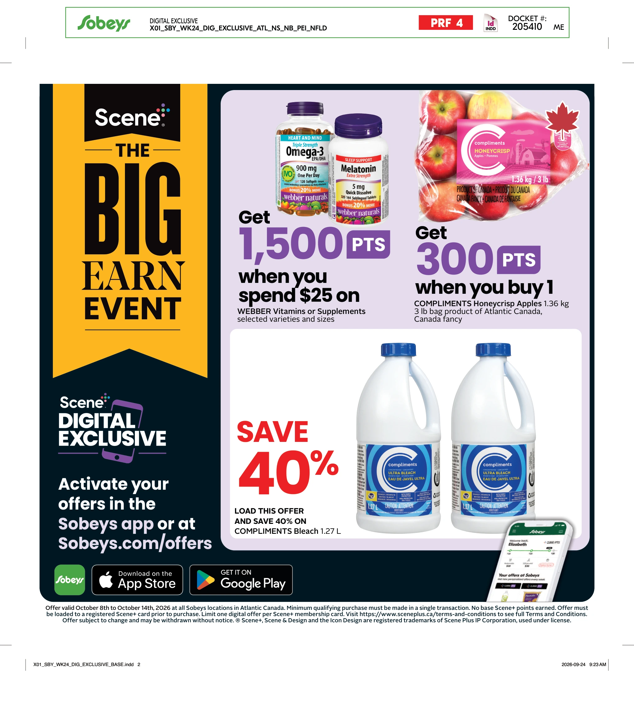 Sobeys Atlantic Weekly eFlyer 10/08 -10/14 - Page 12
