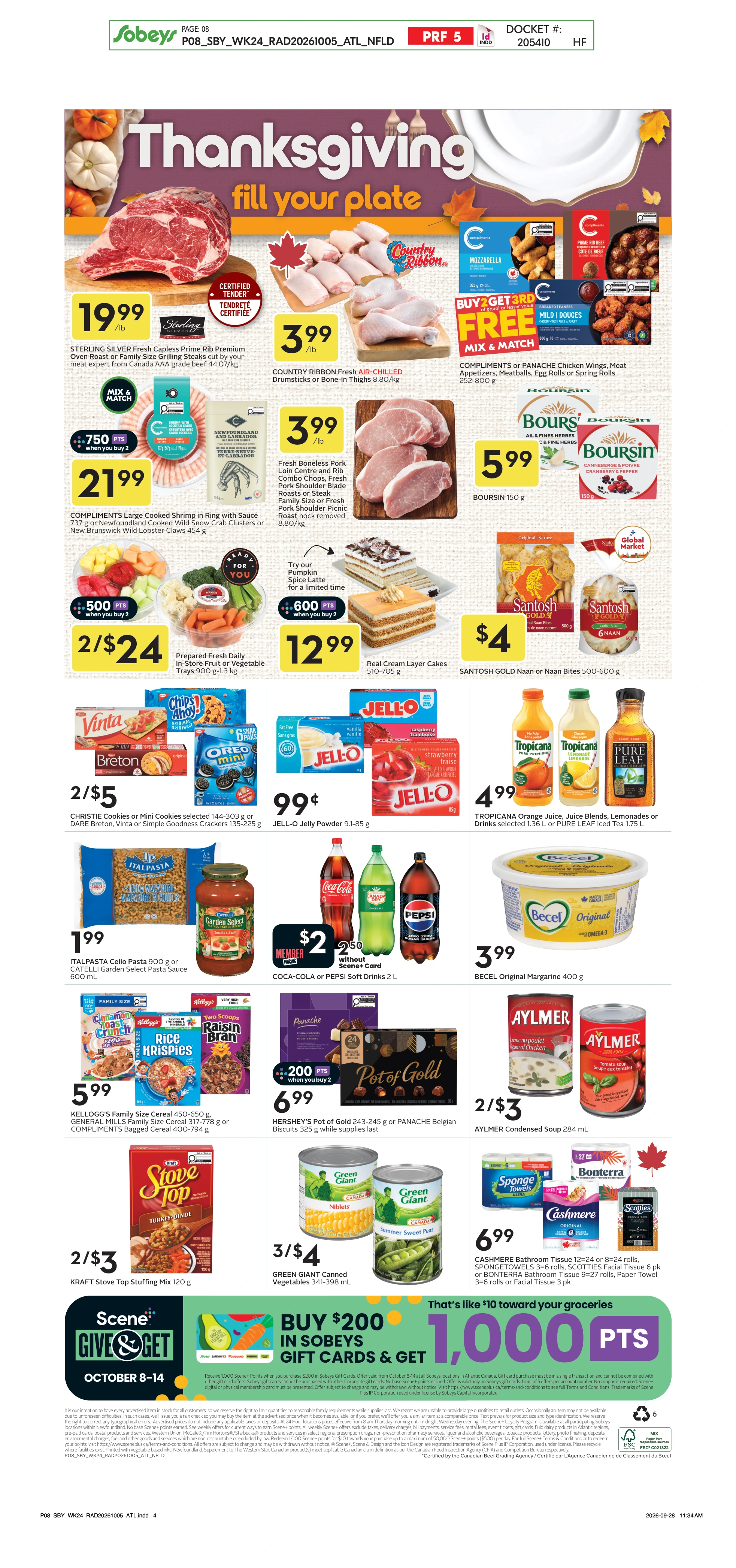 Sobeys Atlantic Weekly eFlyer 10/08 -10/14 - Page 3