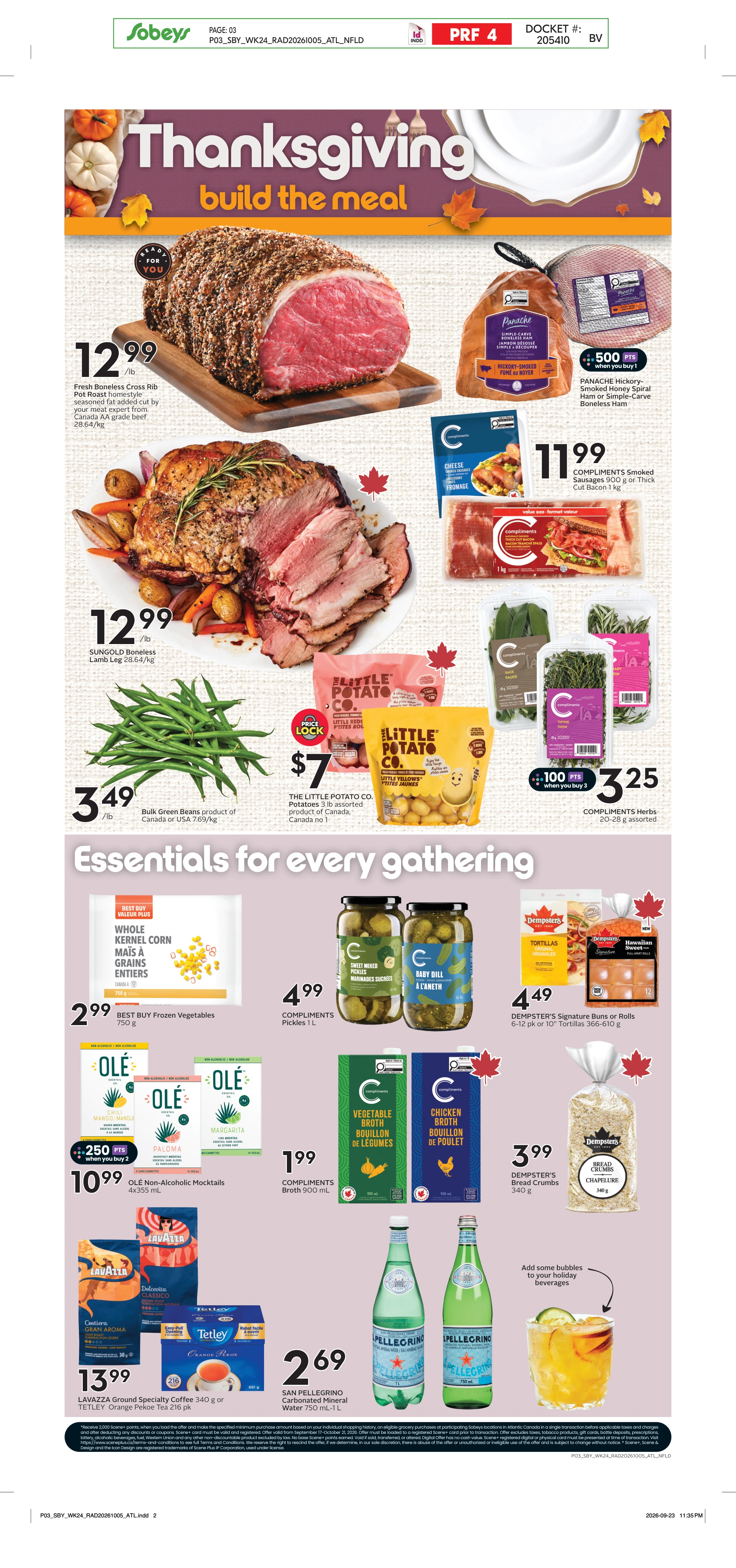 Sobeys Atlantic Weekly eFlyer 10/08 -10/14 - Page 5