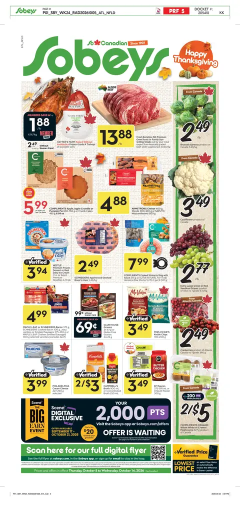 Weekly eFlyer 10/08 -10/14