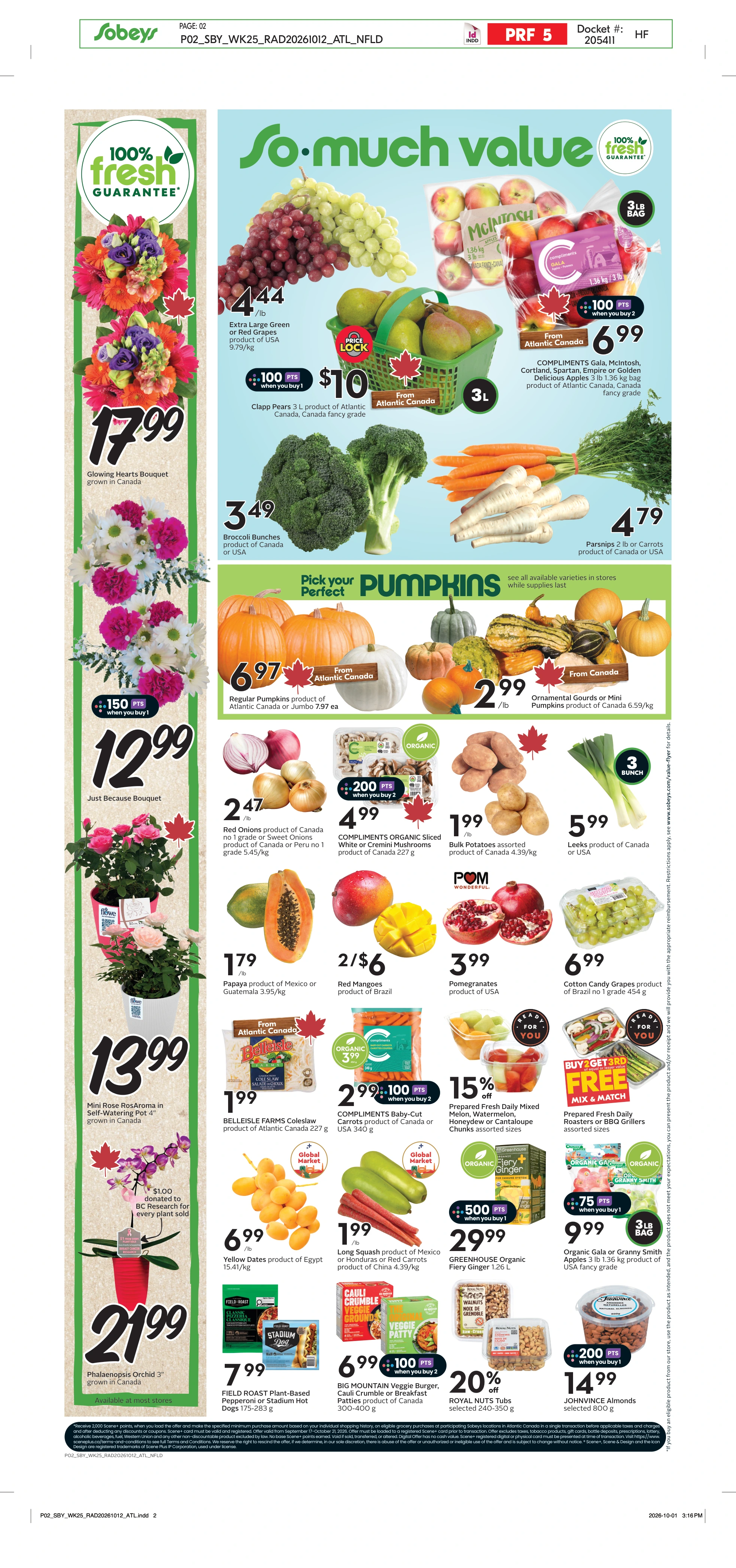 Sobeys Atlantic Weekly eFlyer 10/15 -10/21 - Page 3