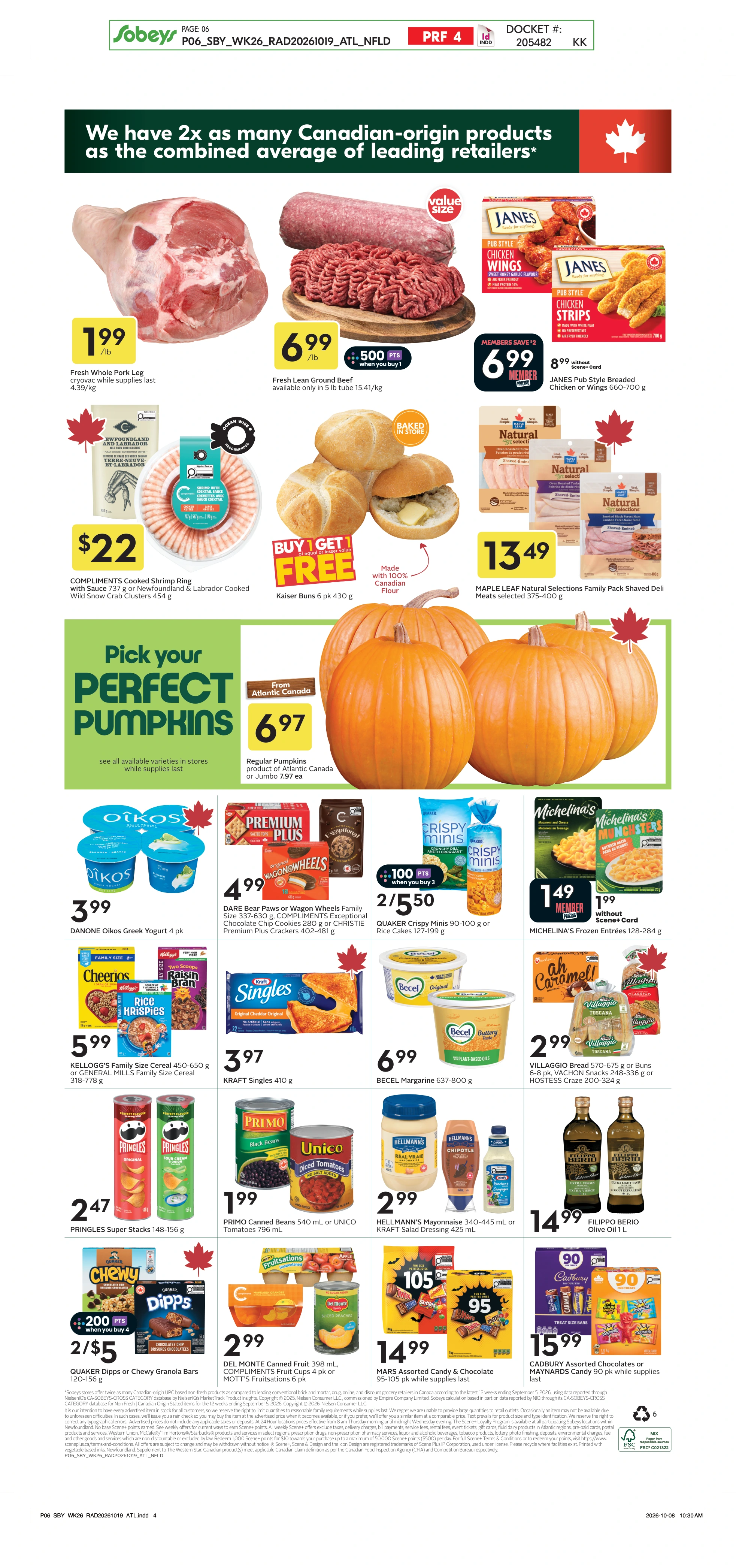 Sobeys Atlantic Weekly eFlyer 10/22 -10/28 - Page 2