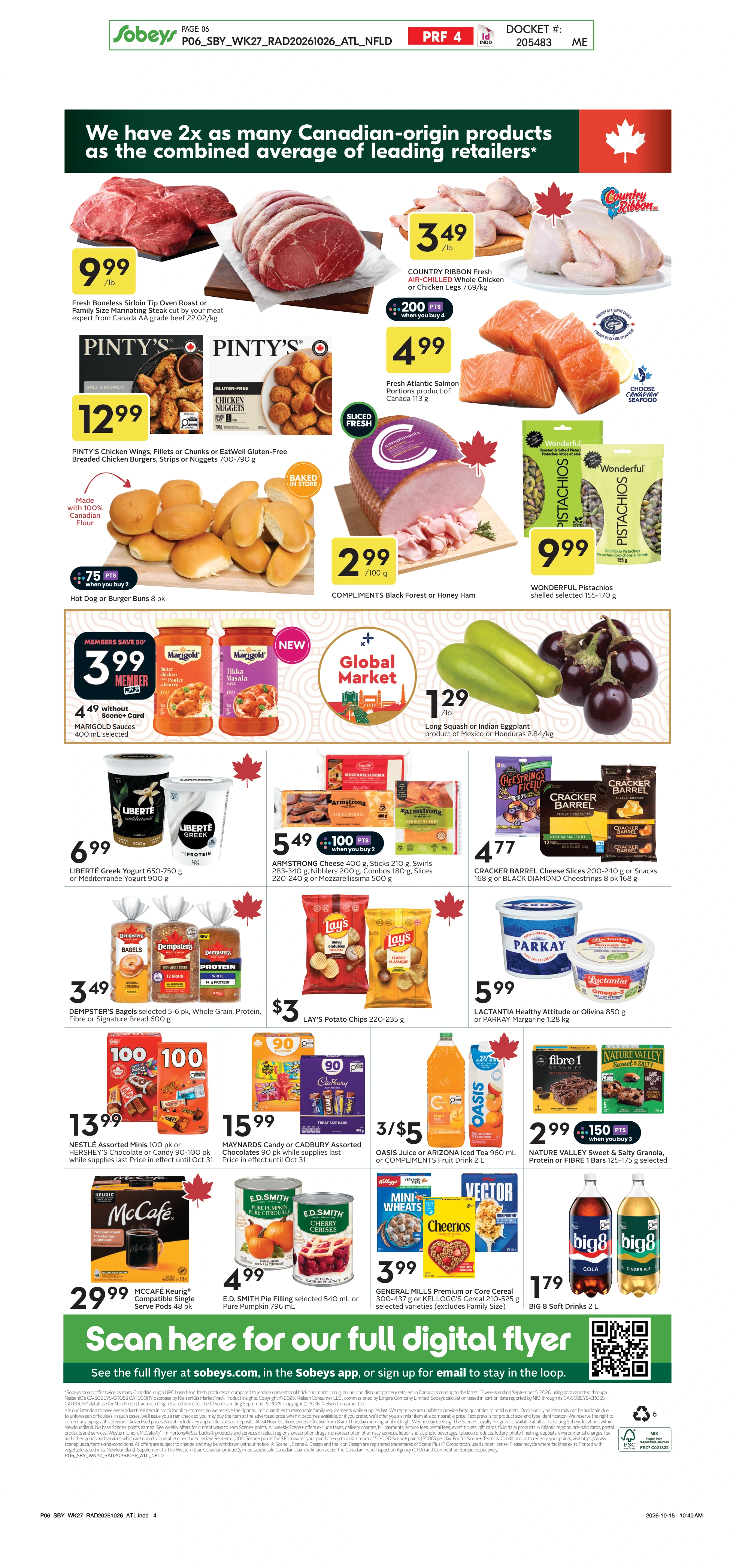 Sobeys Atlantic Weekly eFlyer 10/29 -11/04 - Page 2