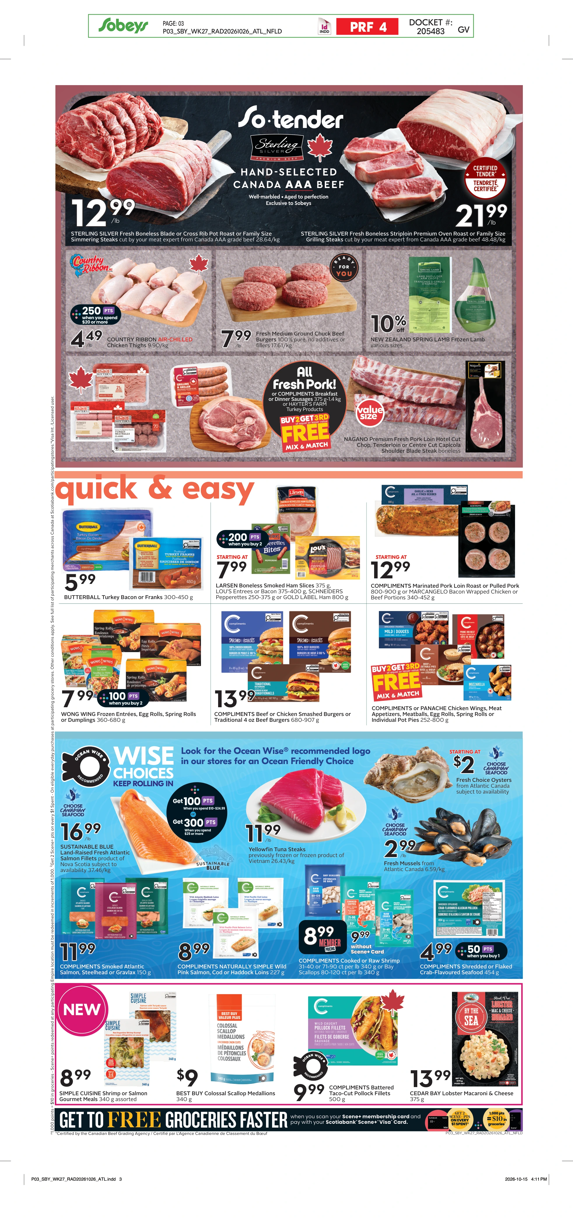 Sobeys Atlantic Weekly eFlyer 10/29 -11/04 - Page 4