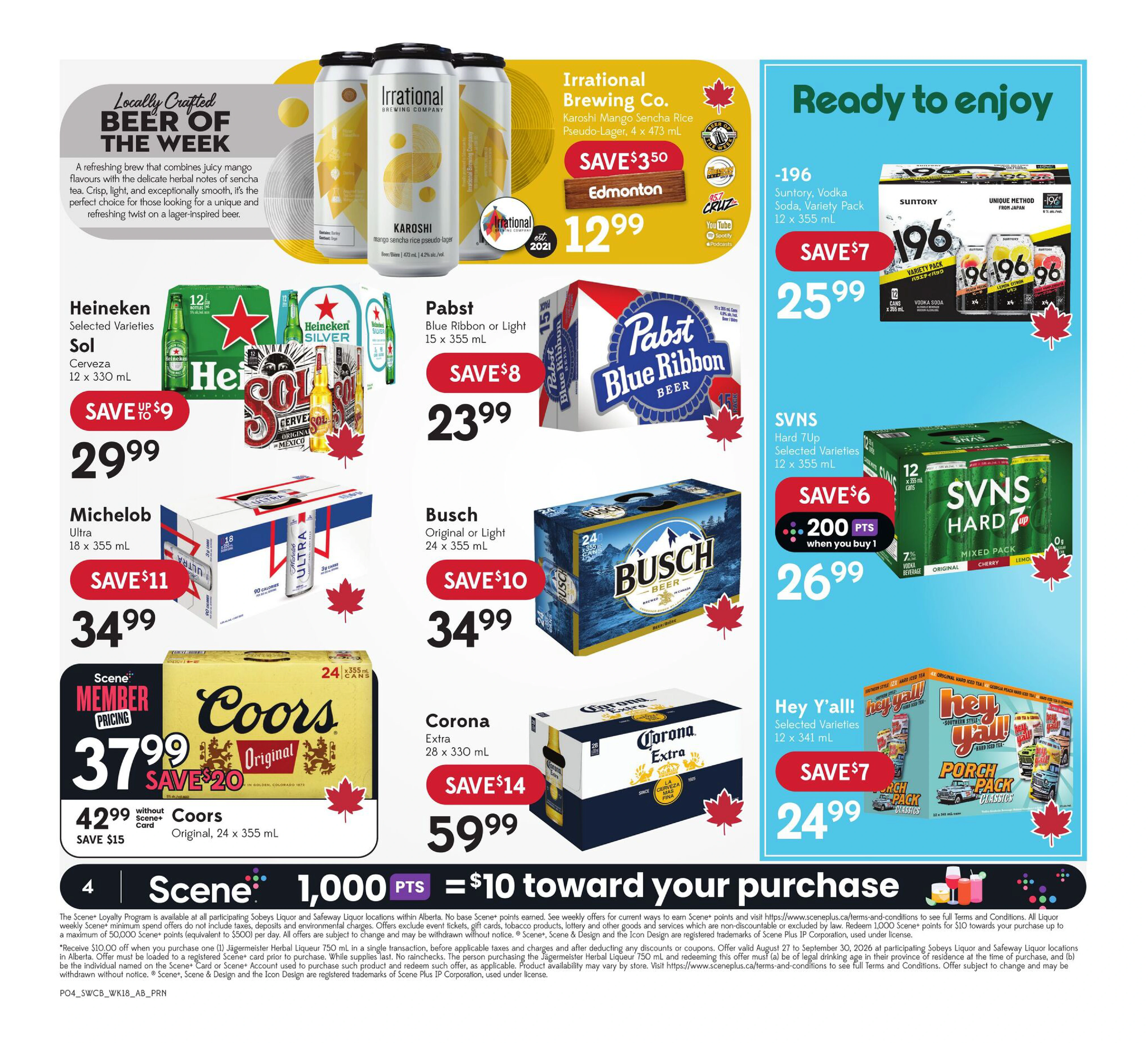 Sobeys Liquor Weekly eFlyer 08/27 - 09/02 - Page 5