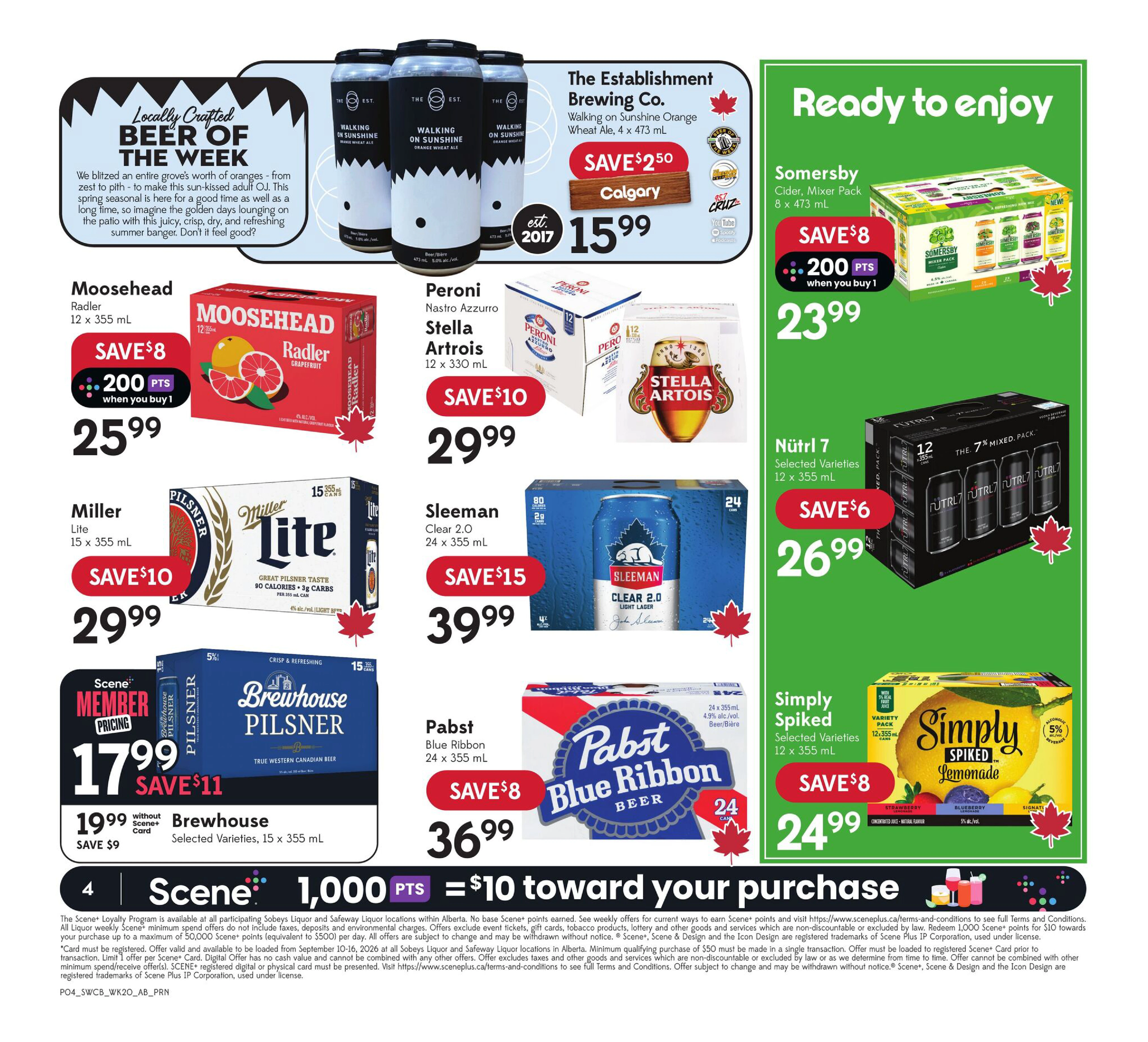 Sobeys Liquor Weekly eFlyer 09/10 - 09/16 - Page 5