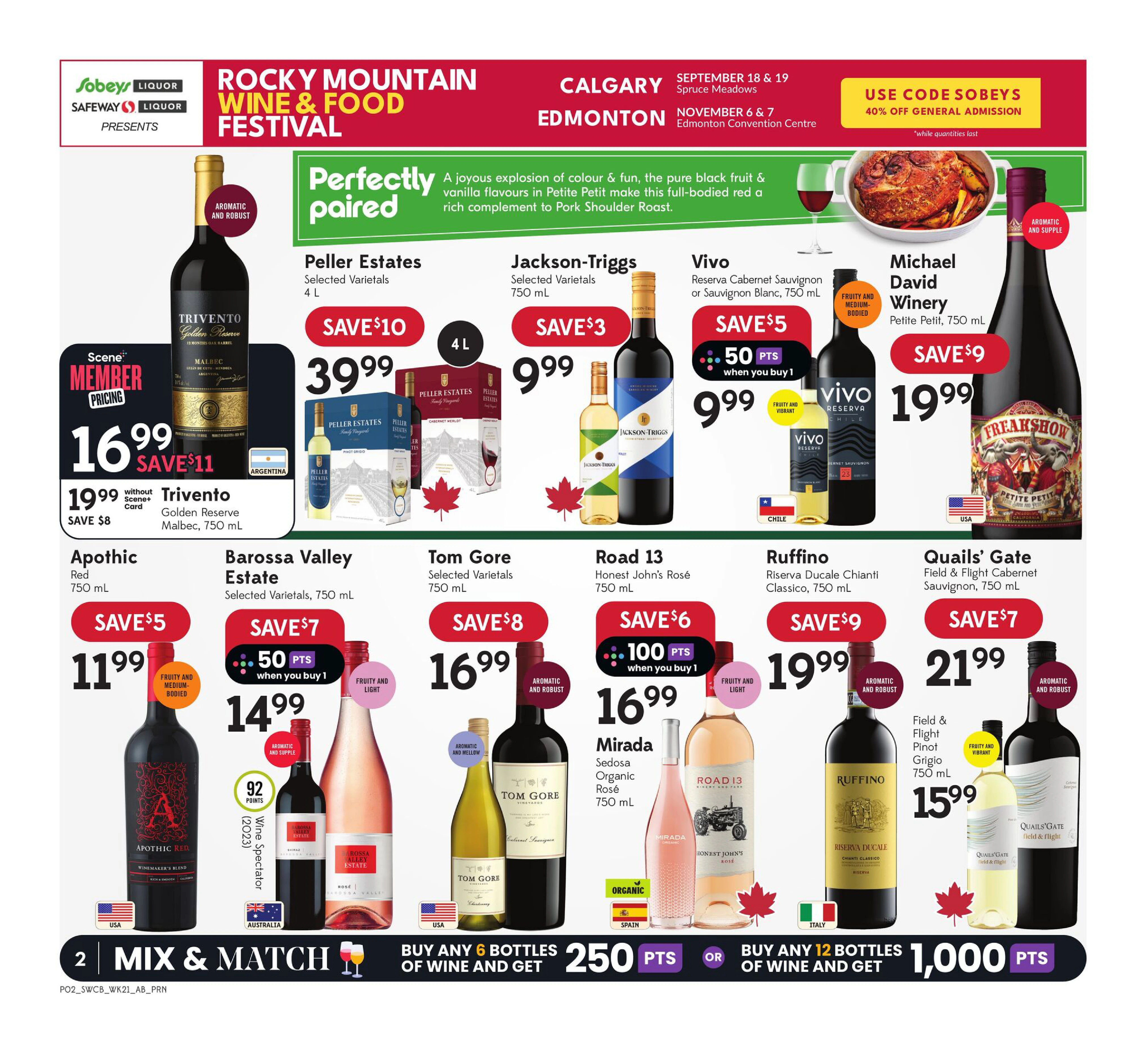 Sobeys Liquor Weekly eFlyer 09/17 - 09/23 - Page 2
