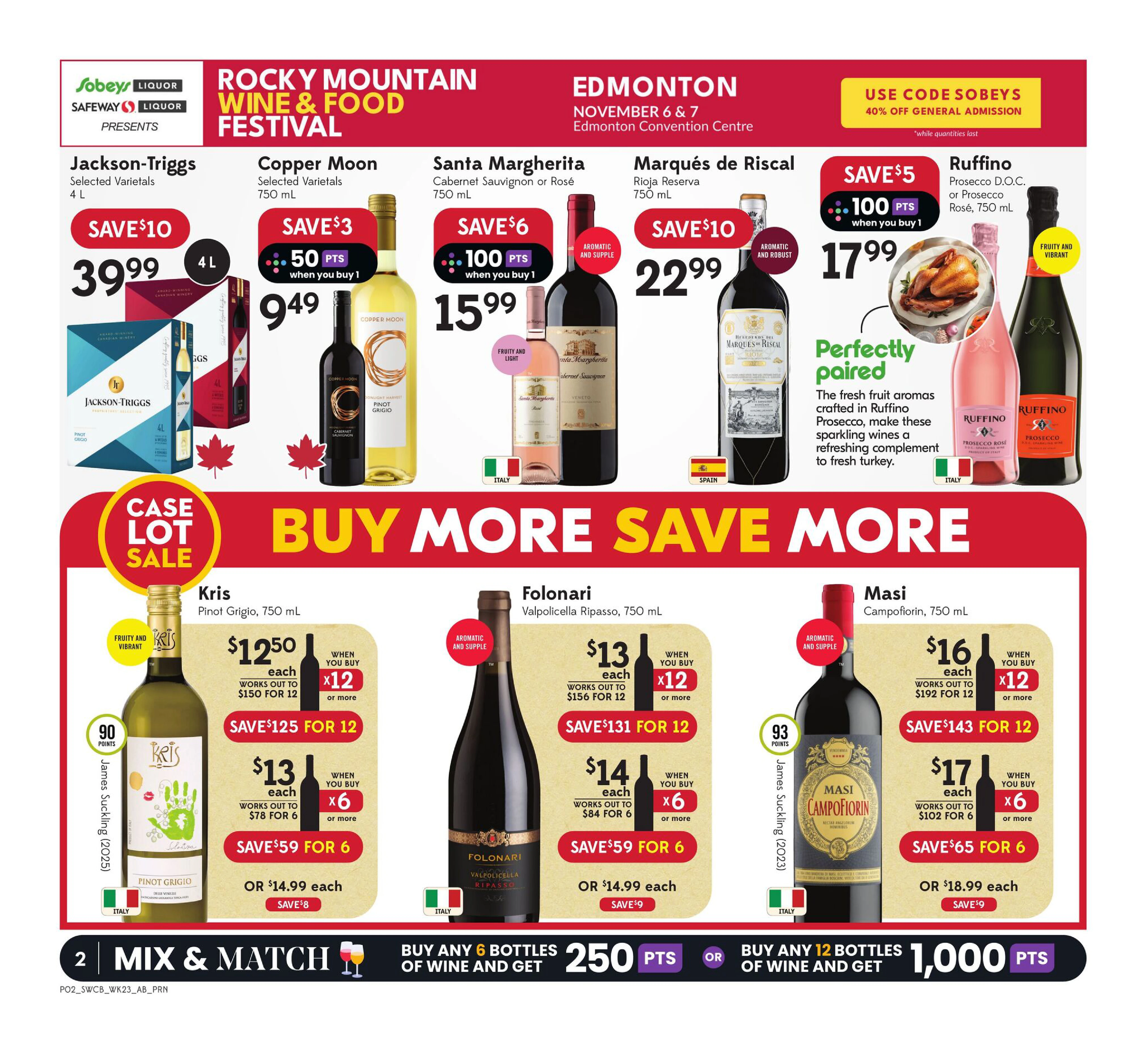 Sobeys Liquor Weekly eFlyer 10/01 - 10/07 - Page 2