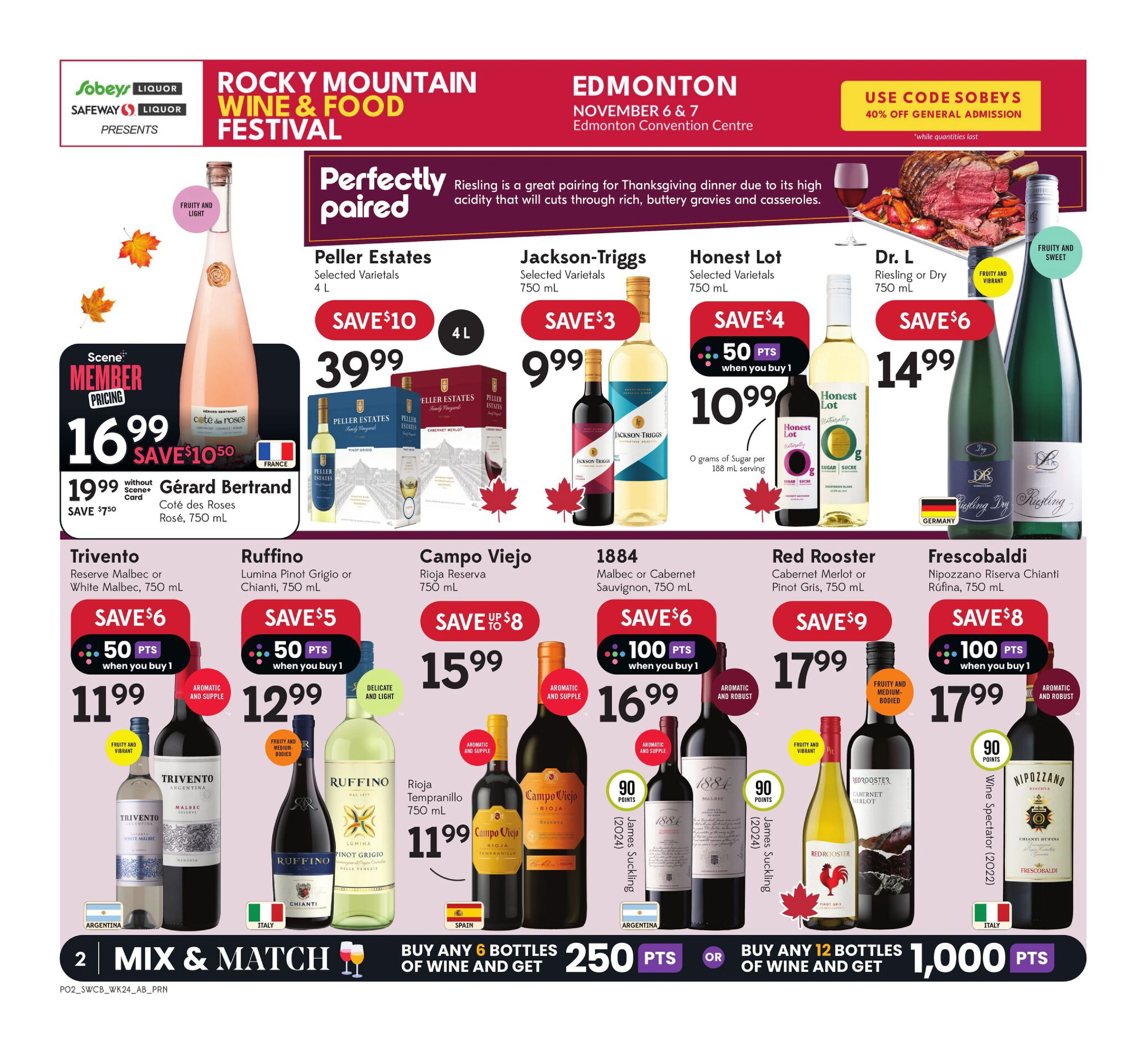 Sobeys Liquor Weekly eFlyer 10/08 - 10/14 - Page 2