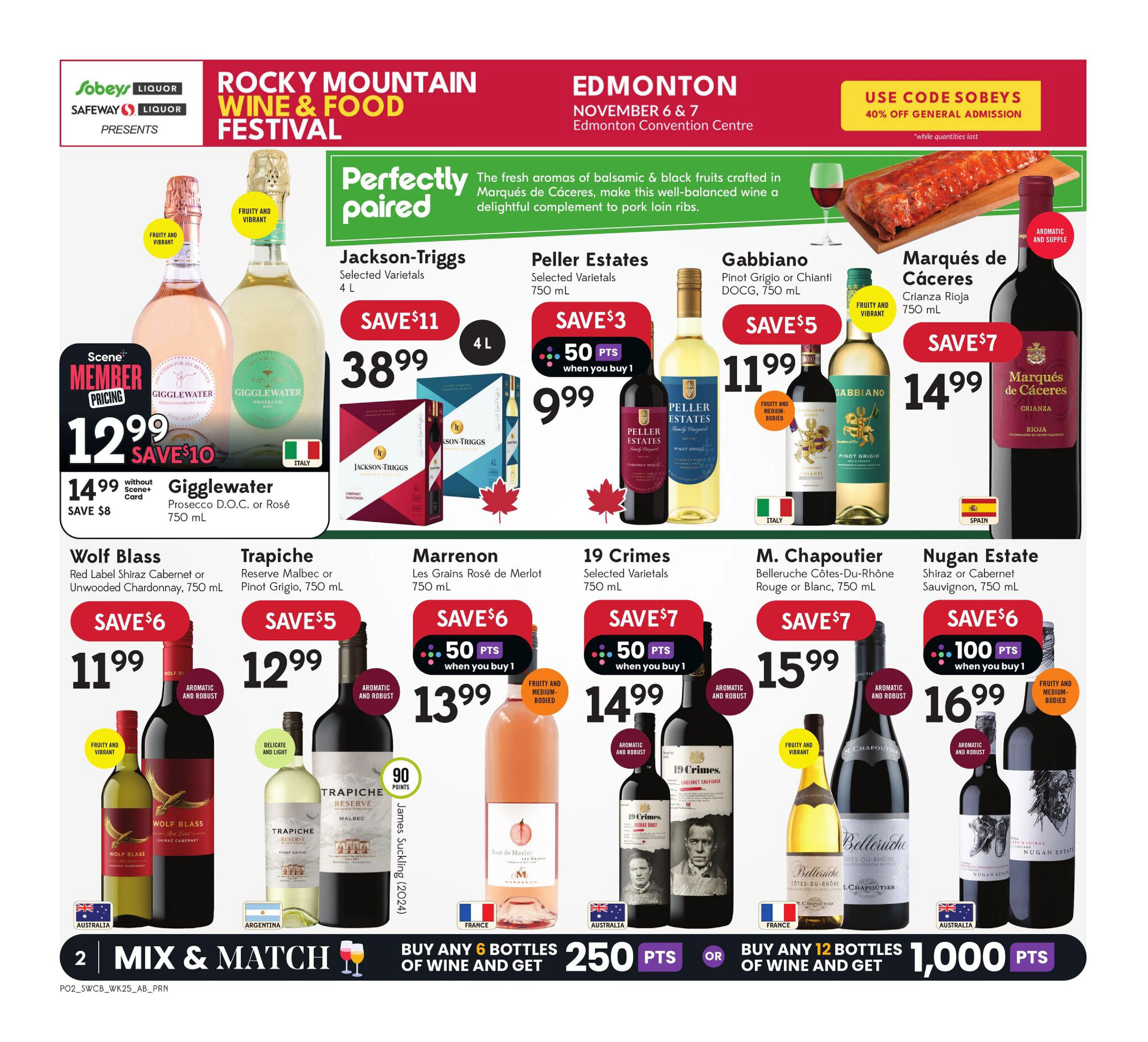 Sobeys Liquor Weekly eFlyer 10/15 - 10/21 - Page 2