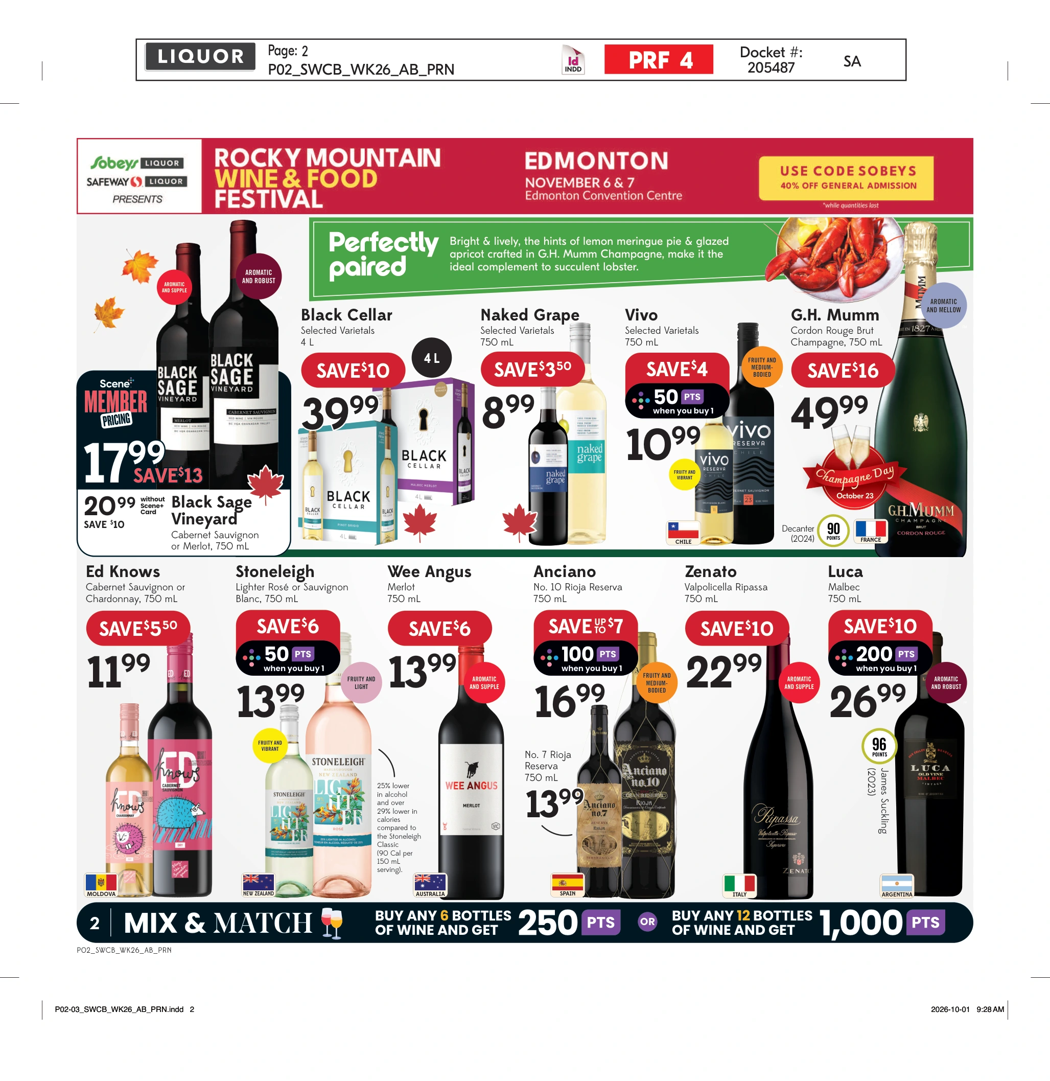 Sobeys Liquor Weekly eFlyer 10/22 - 10/28 - Page 2