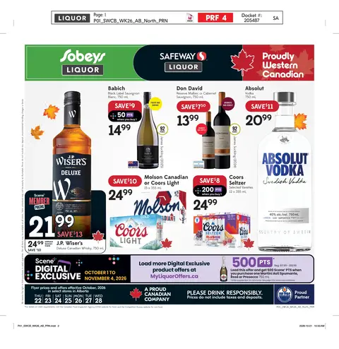 Weekly eFlyer 10/22 - 10/28