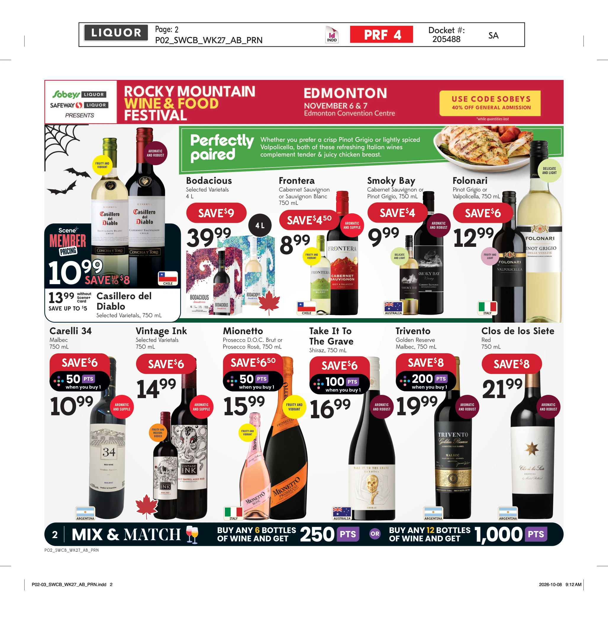 Sobeys Liquor Weekly eFlyer 10/29 - 11/04 - Page 2