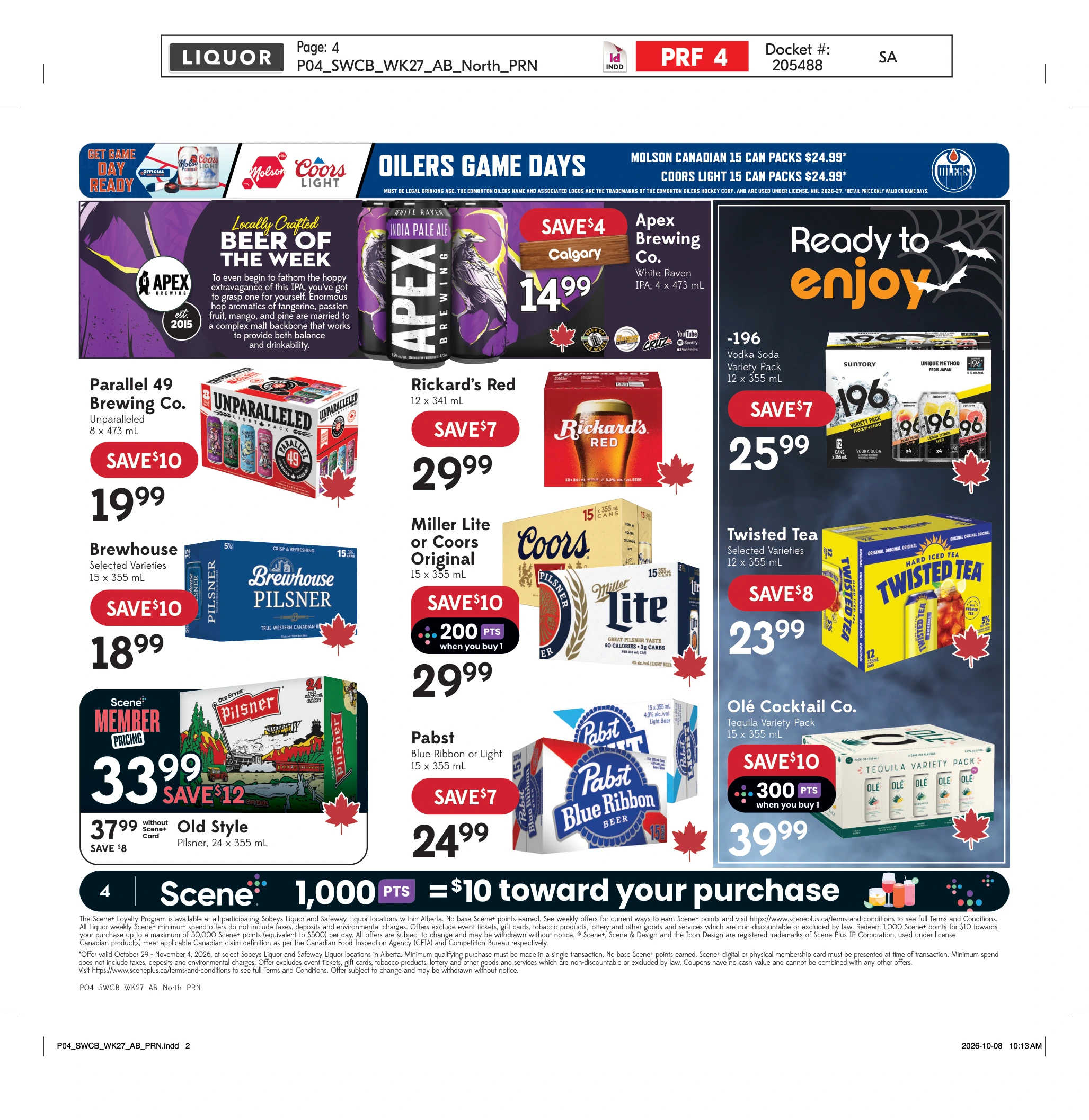 Sobeys Liquor Weekly eFlyer 10/29 - 11/04 - Page 5