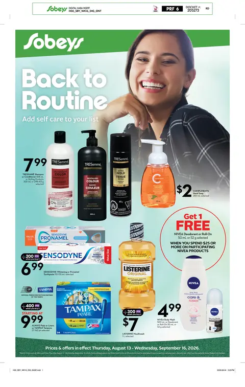 Health & Beauty - Sobeys Ontario