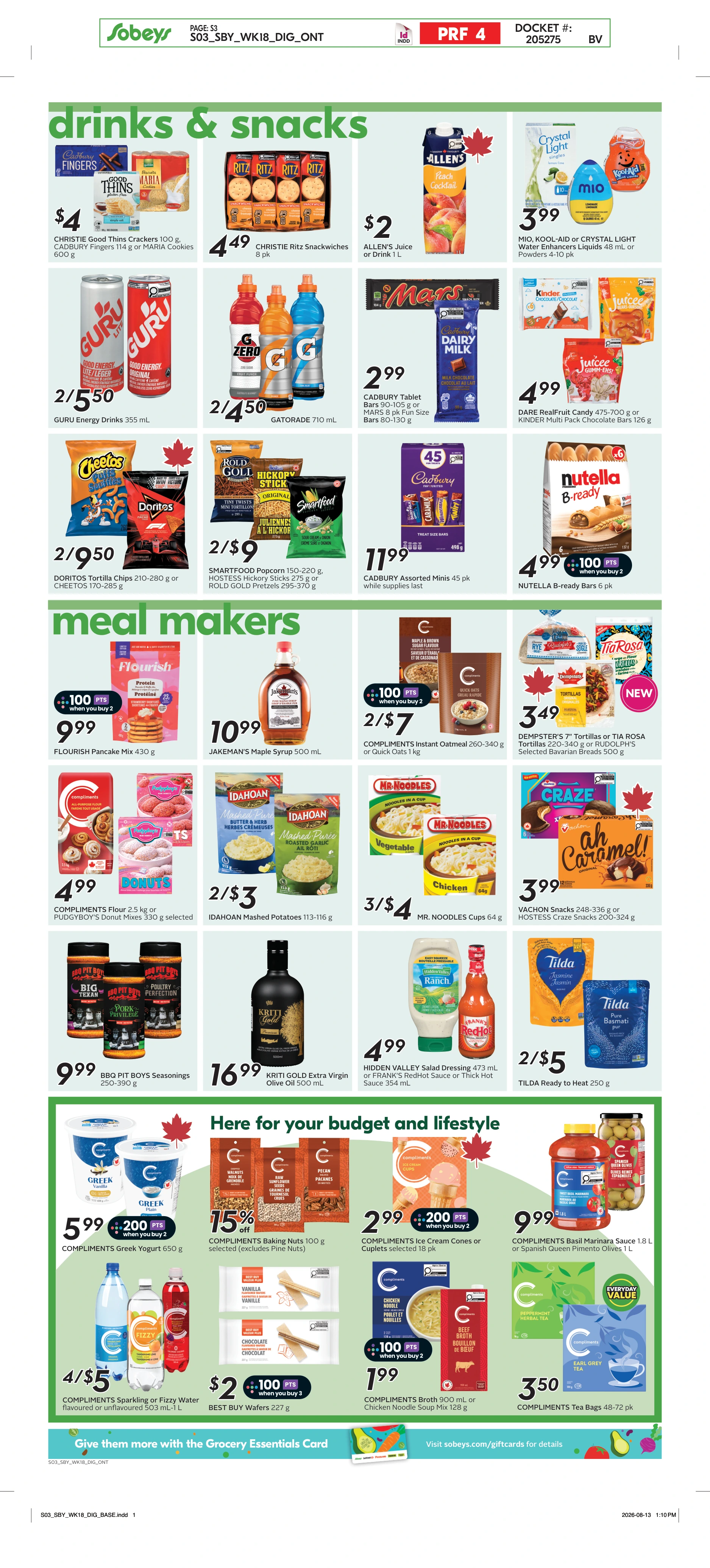 Sobeys Ontario Weekly eFlyer 08/27 - 09/02 - Page 11