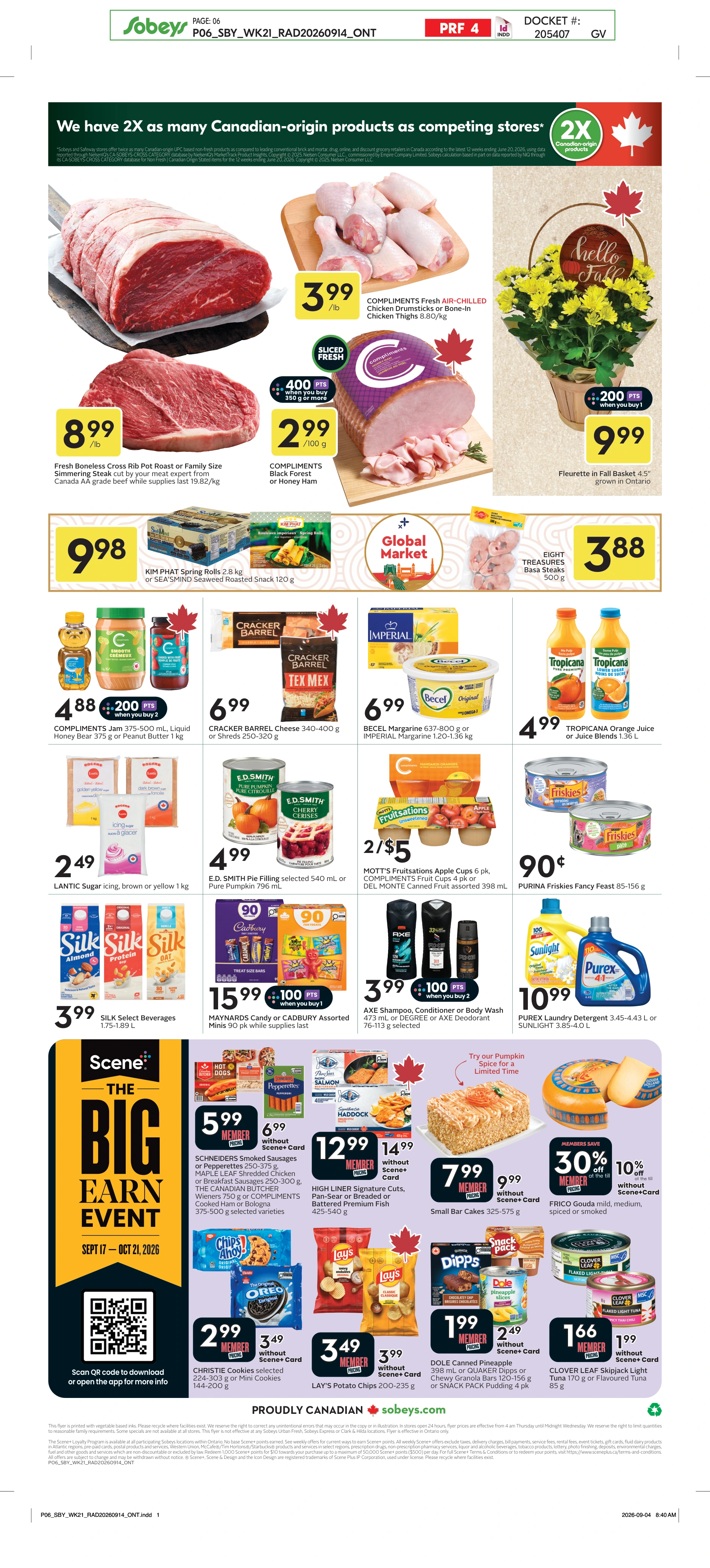 Sobeys Ontario Weekly eFlyer 09/17 - 09/23 - Page 3