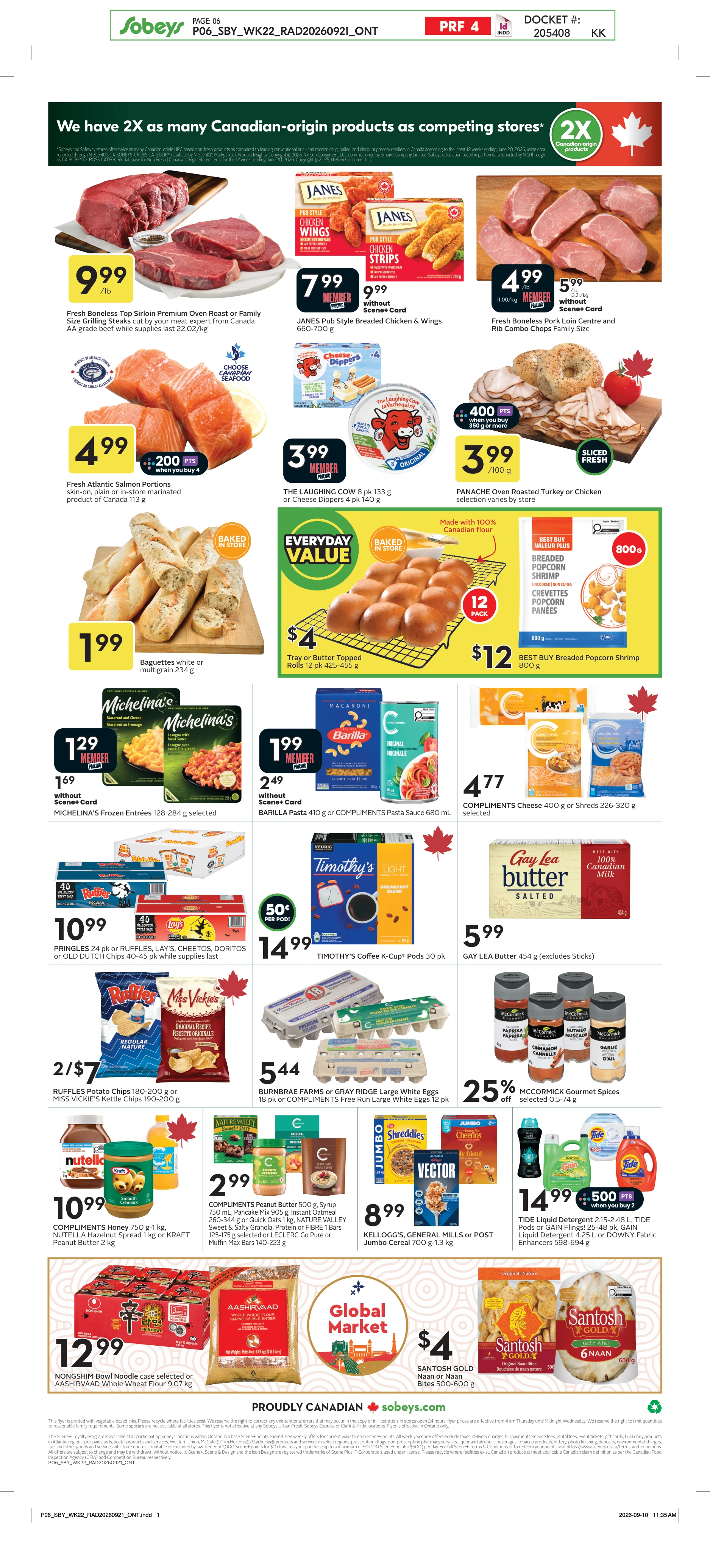 Sobeys Ontario Weekly eFlyer 09/24 -09/30 - Page 3